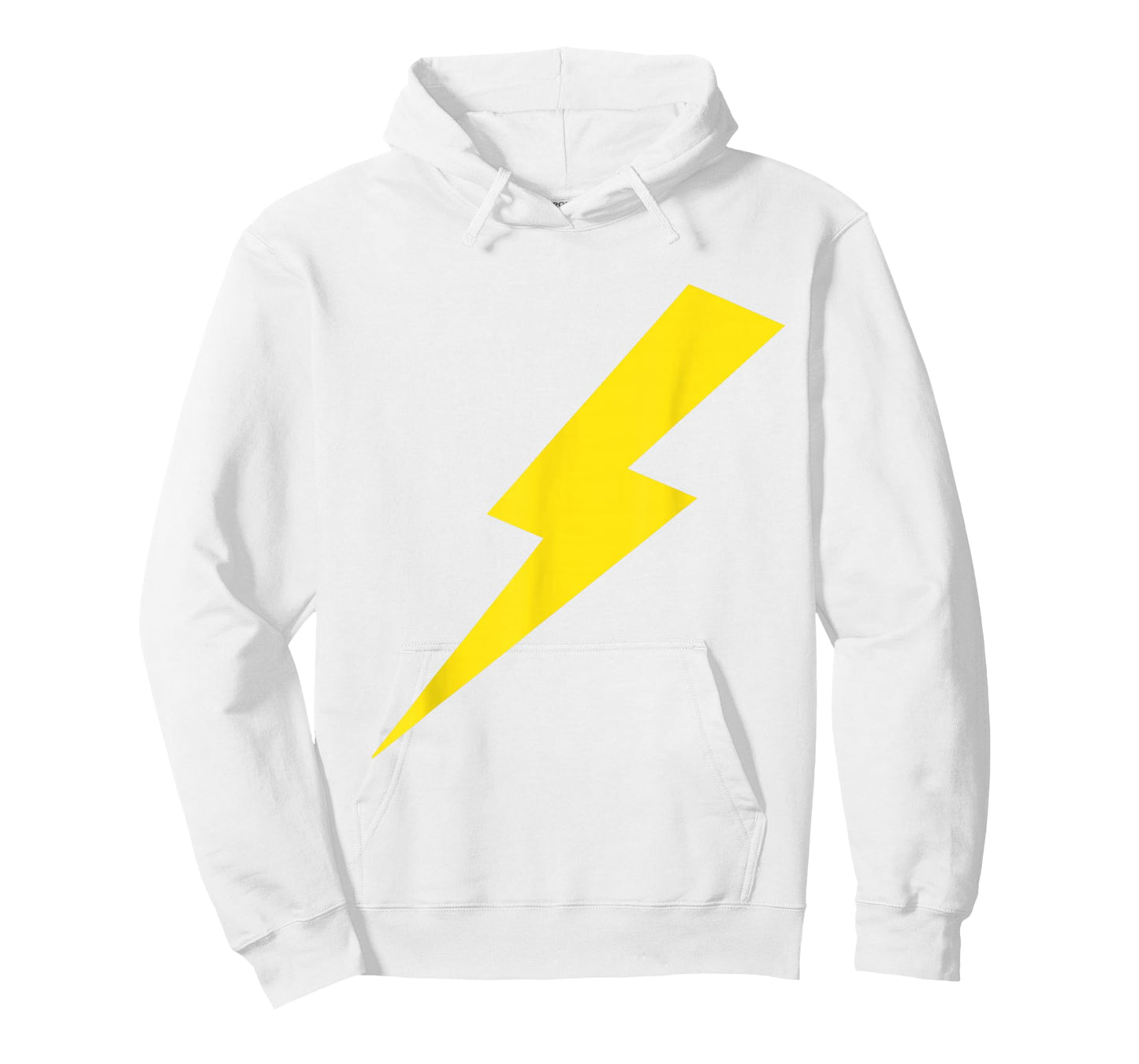 Cool Lightning Bolt Yellow Print Tee Shirt T-Shirt
