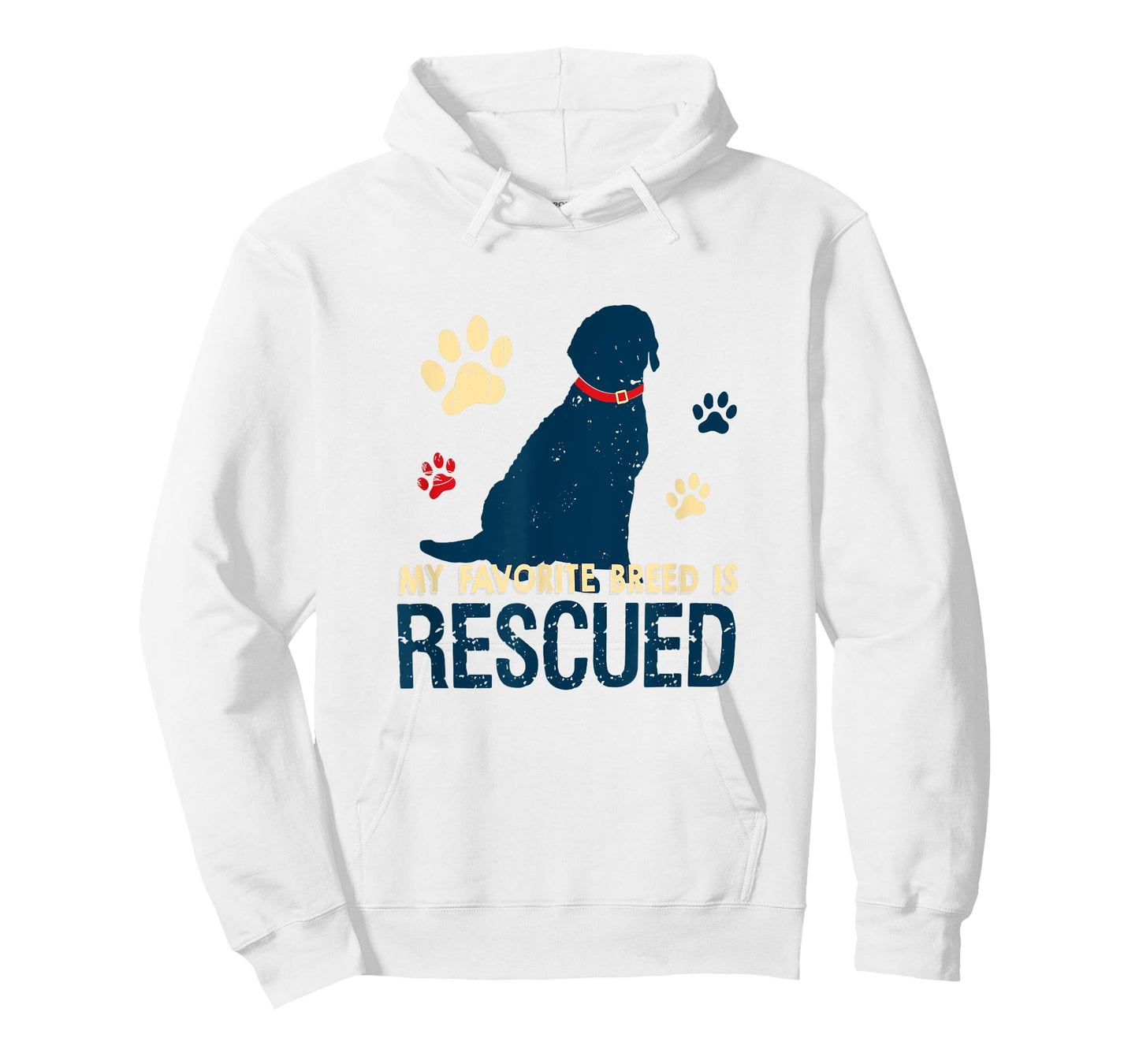 My Favorite Breed is Rescued Dog Lovers Unisex Men Women T-Shirt