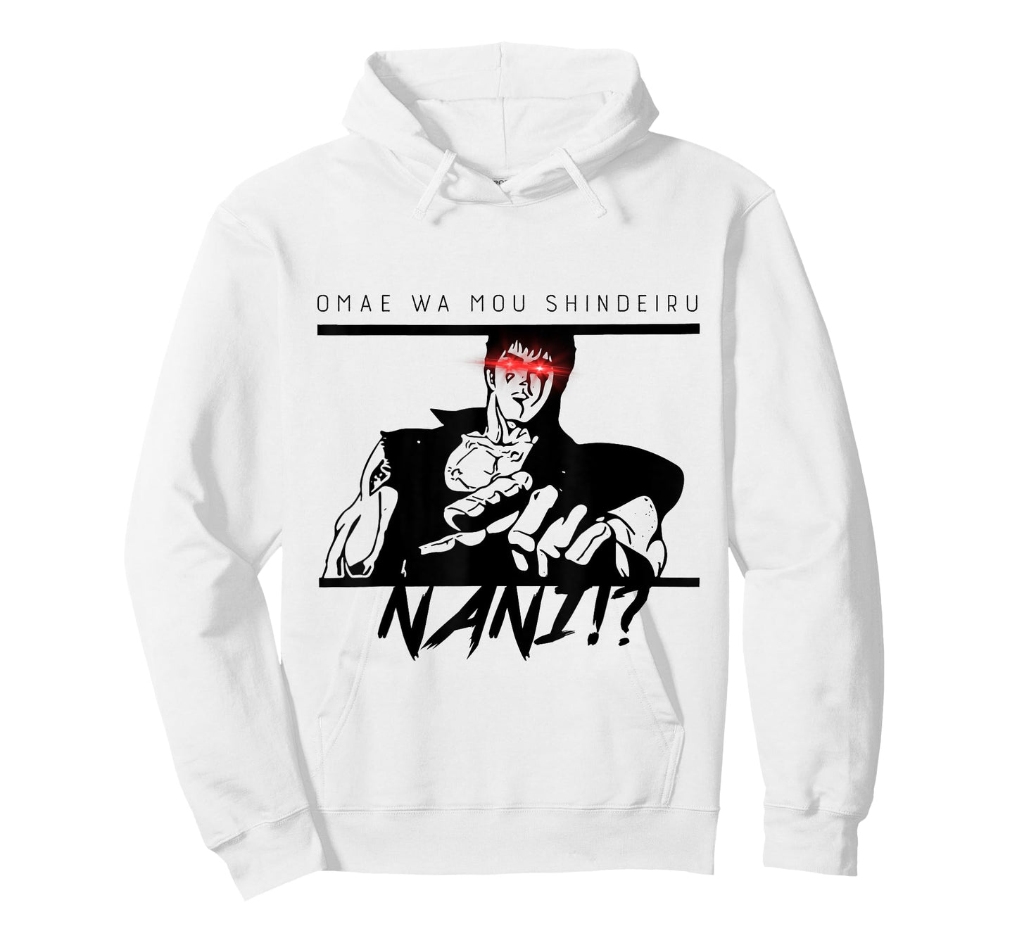 Omae Wa Mou Shindeiru Shirt - Nani Japanese Tee T-Shirt
