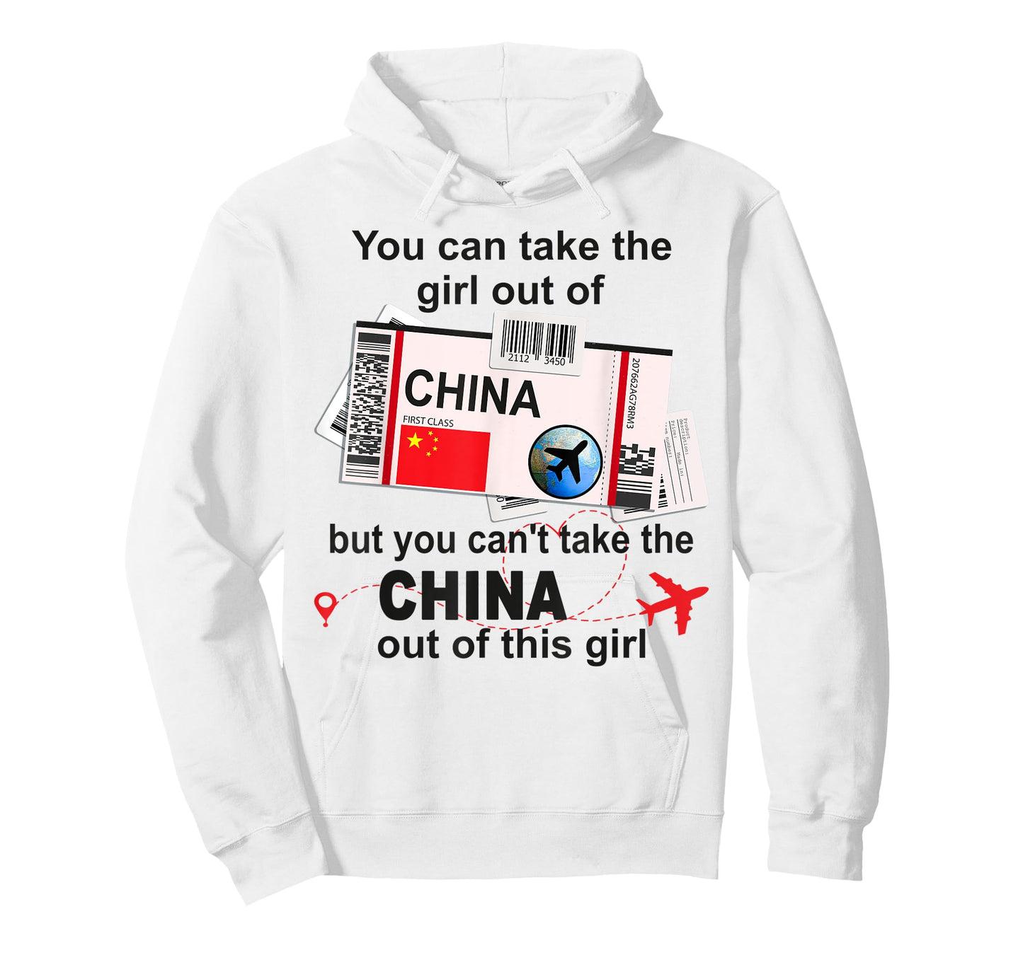 China Girl - China Boarding Pass - China T-Shirt