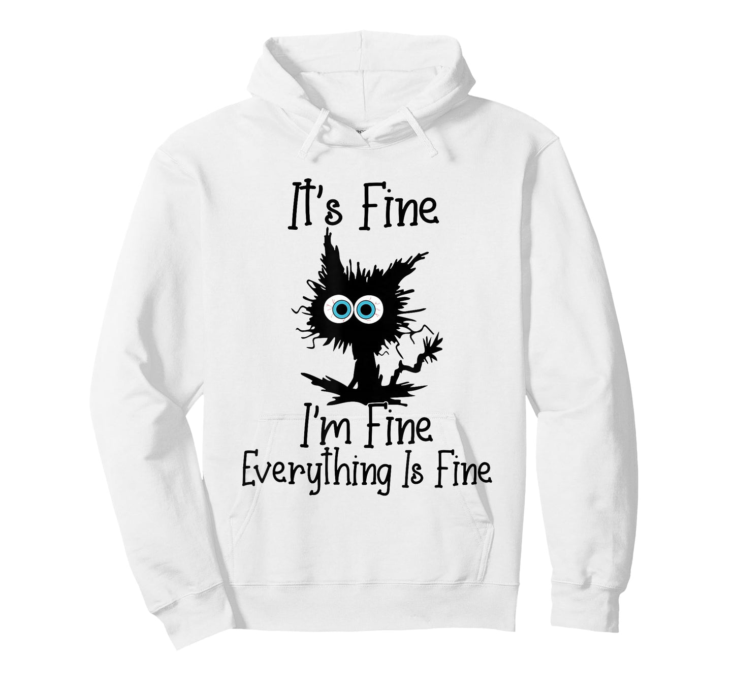 It's Fine I'm Fine Everything Is Fine Cat It's Fine I'm Fine T-Shirt