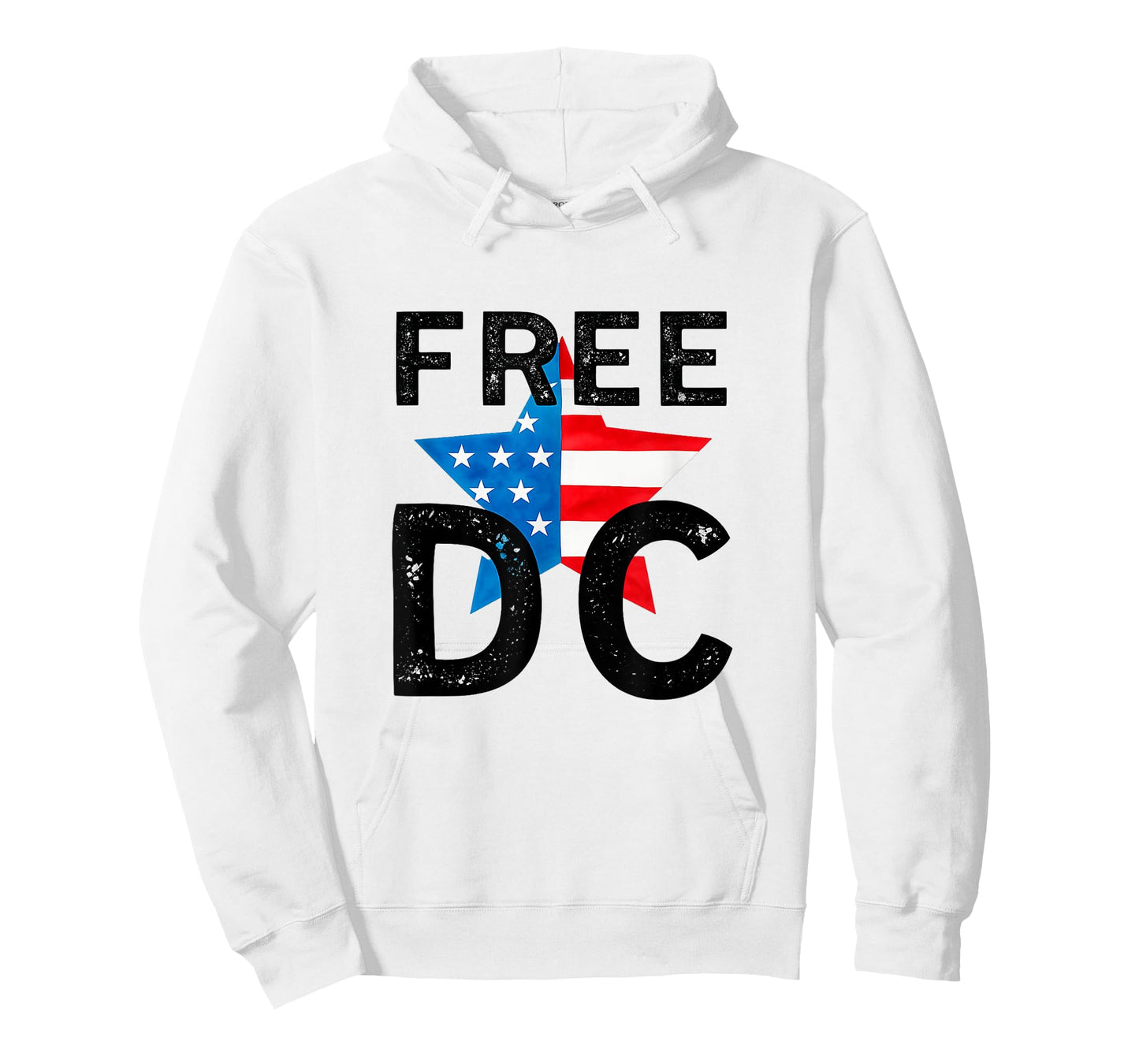 Colourful Free DC Washington Protect Home Rule Slogan T-Shirt