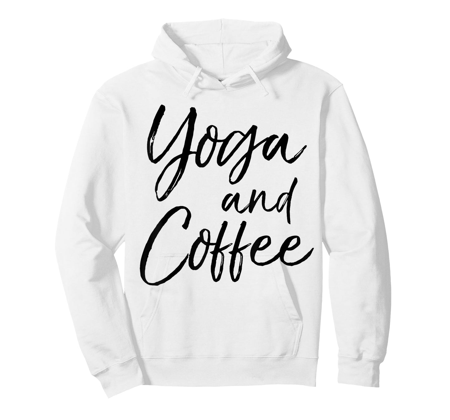 Yoga and Coffee Shirt Funny Caffeine Workout Tee