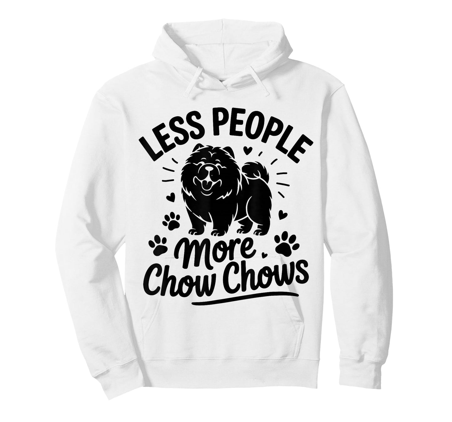 Less People More Chow Chows Dog Lover T-Shirt