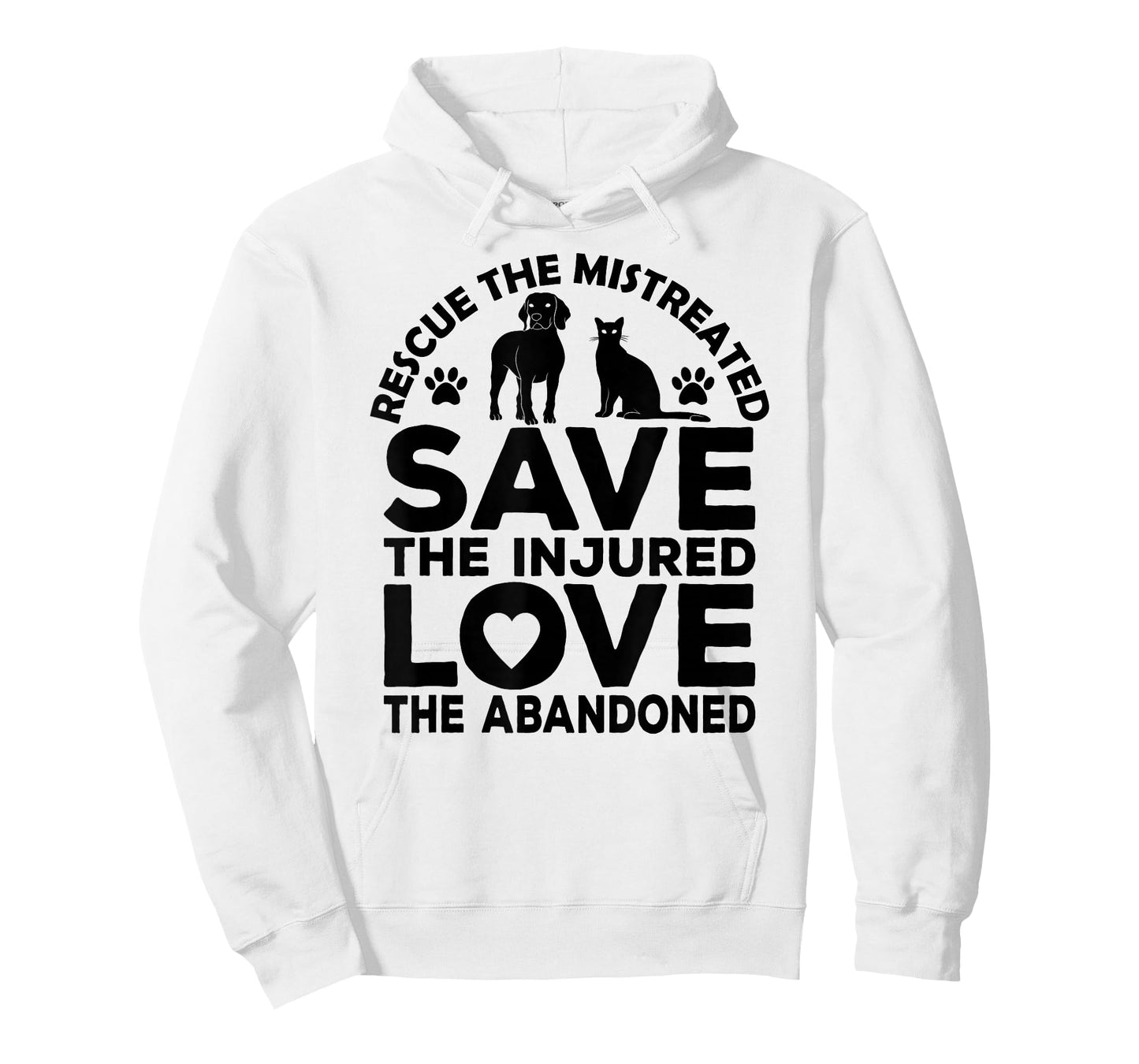 Rescue The Mistreated Save The Injured Love The Abandoned T-Shirt