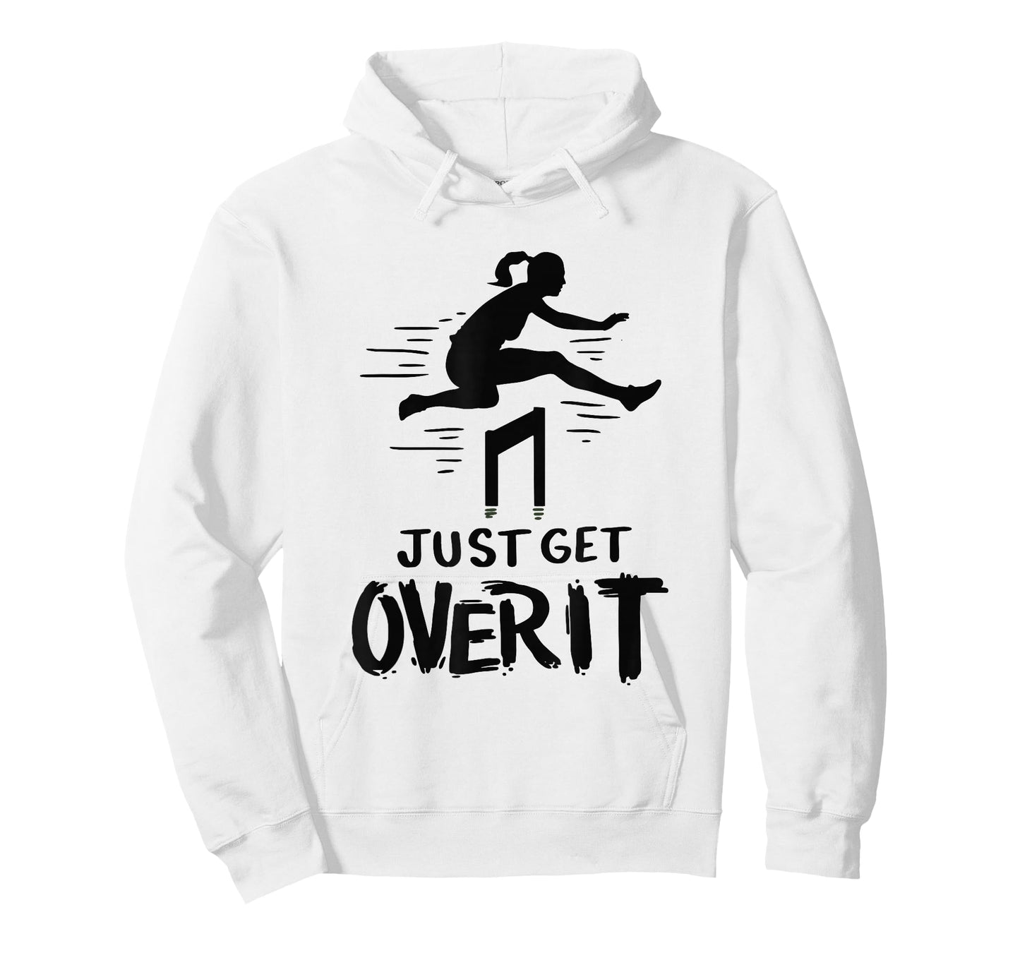Hurdler Shirt Gift - Just Get Over It Track & Field Gifts T-Shirt