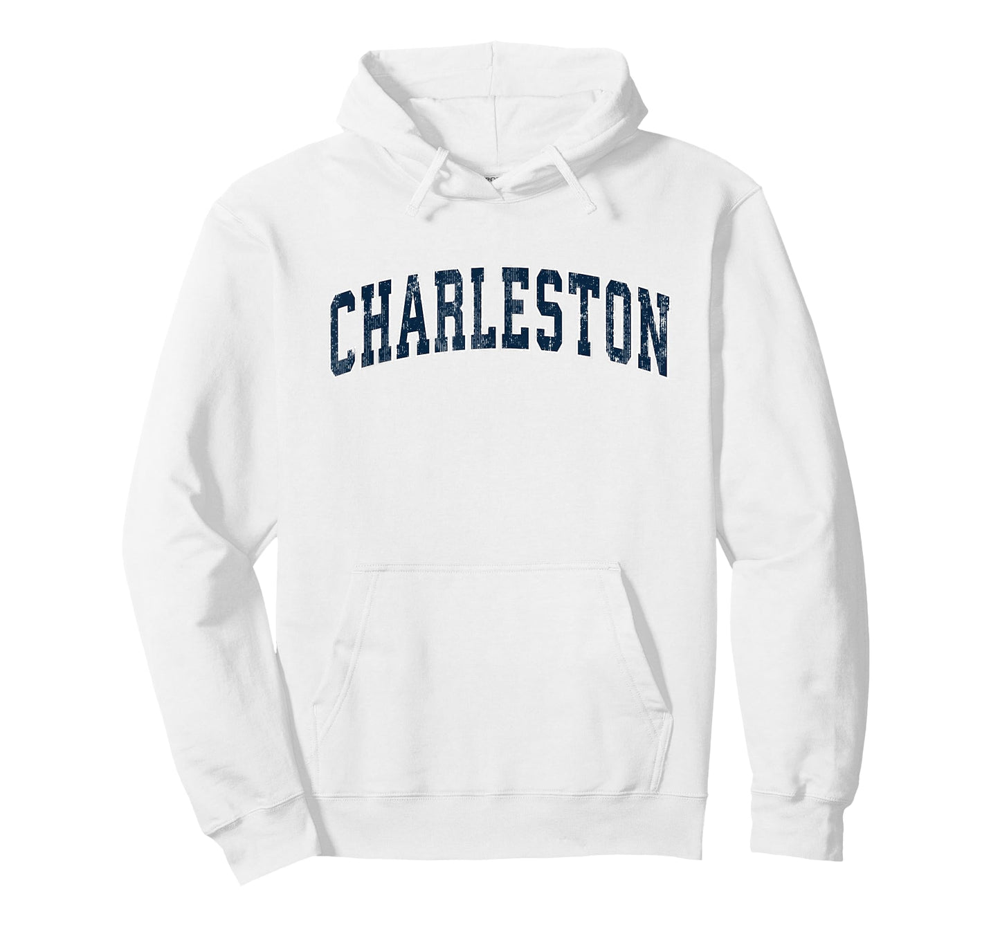 Charleston South Carolina SC Vintage Sports Design Navy Desi T-Shirt