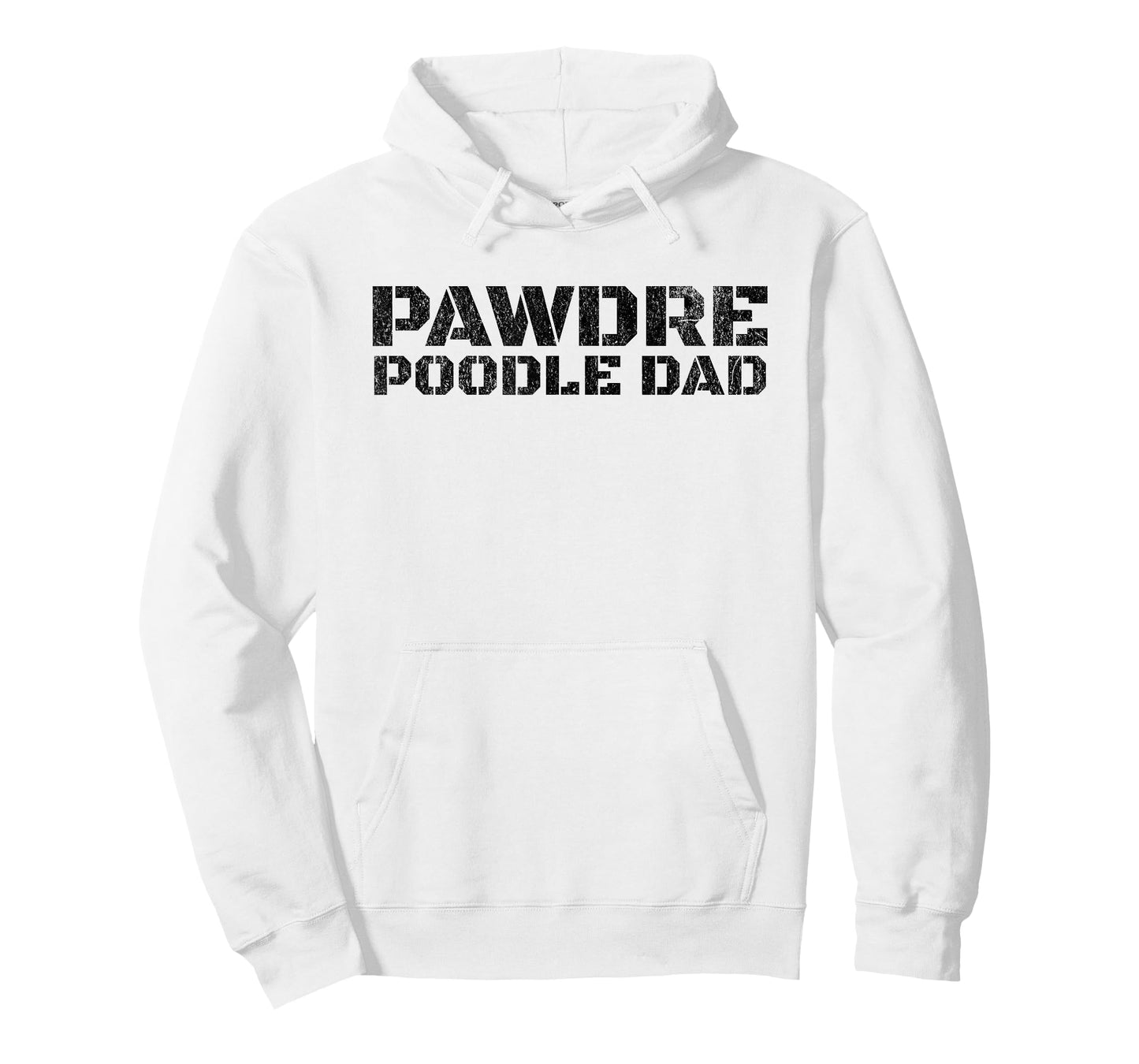 PAWDRE Poodle Dad Dog Lover Design, Dog Father T-Shirt