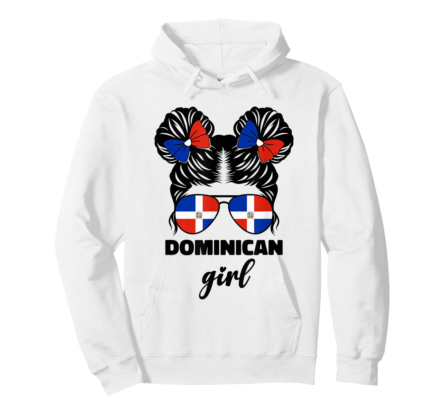 Dominican Girl Baby Kids Youth Republic Dominicana Flag T-Shirt