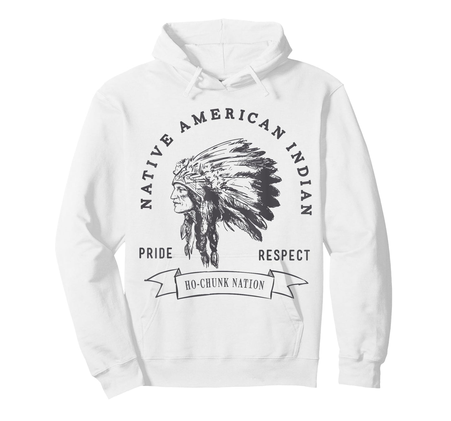 Ho-Chunk Nation Native American Indian Pride Respect Honor T-Shirt