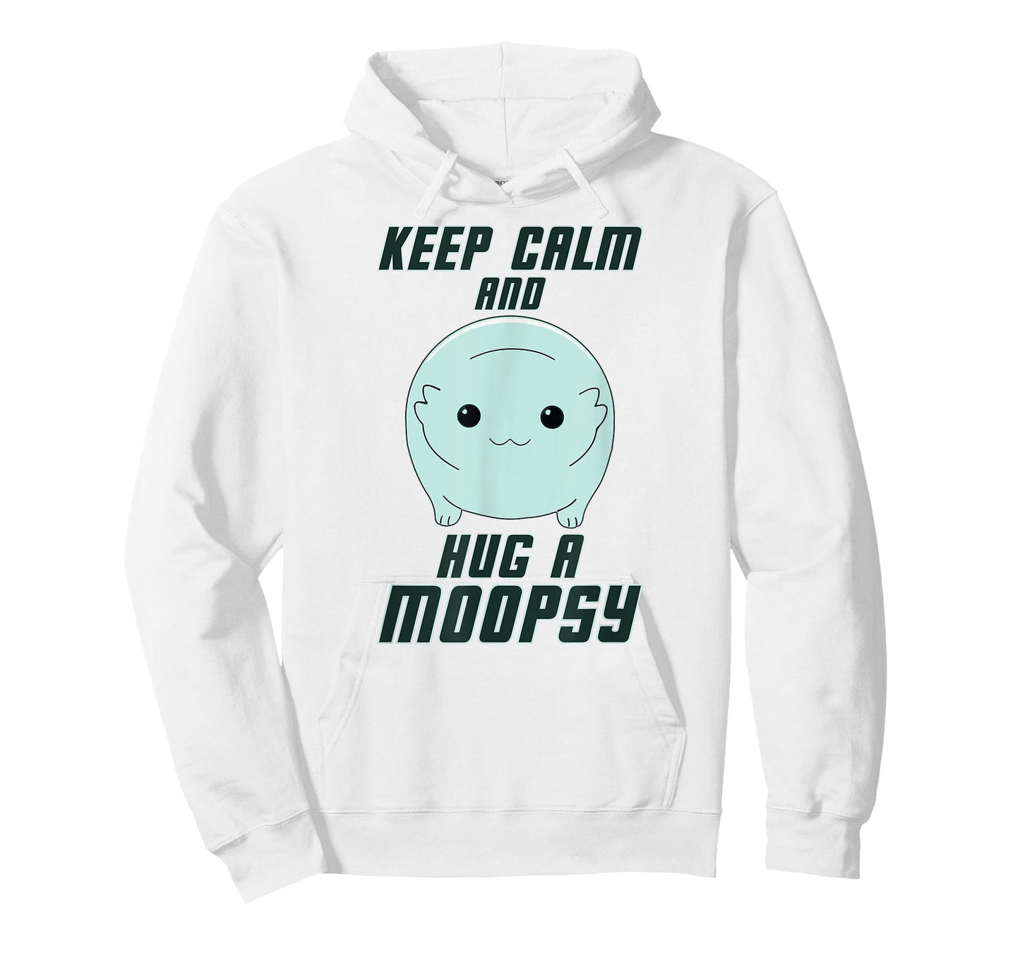 Keep Calm and Hug a Moopsy (Dark Text) T-Shirt