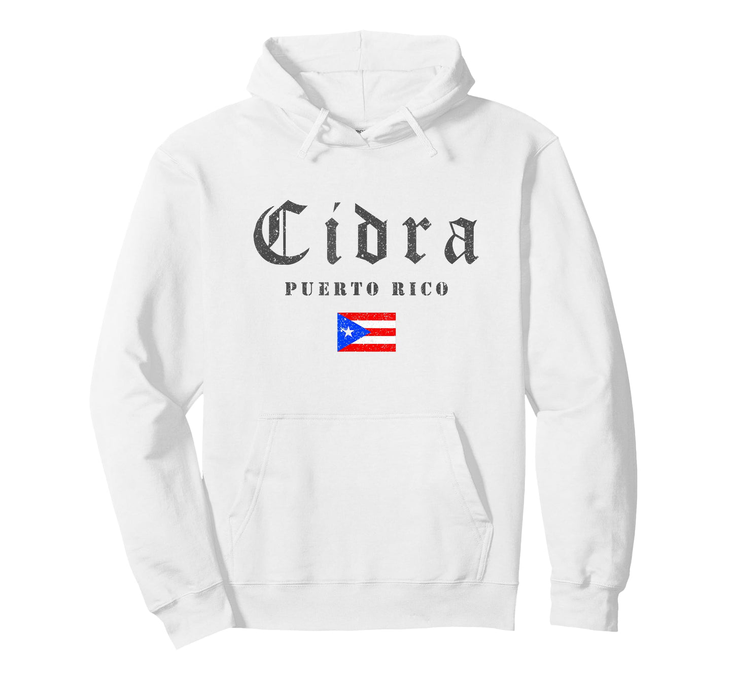 Vintage Cidra Puerto Rico Flag Pride Home Root Travel T-Shirt