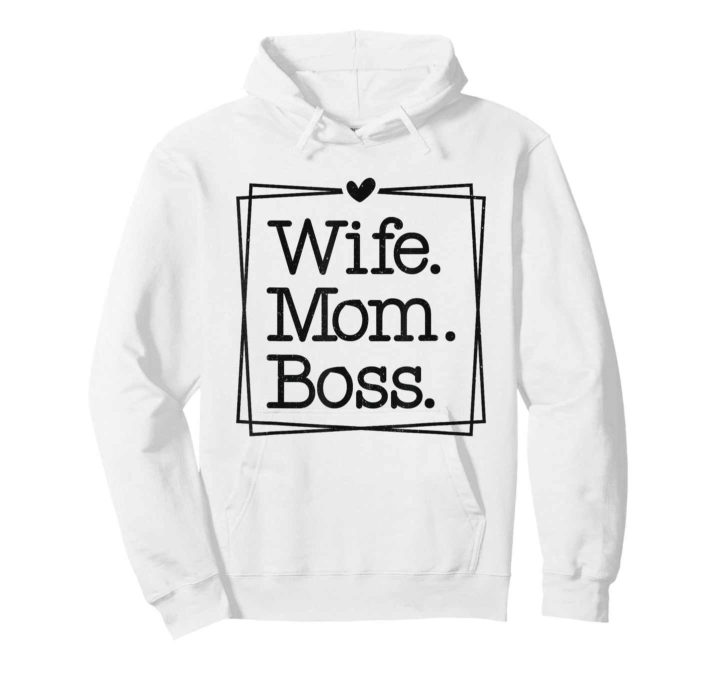 Wife Mom Boss Empowerment Quote T-Shirt