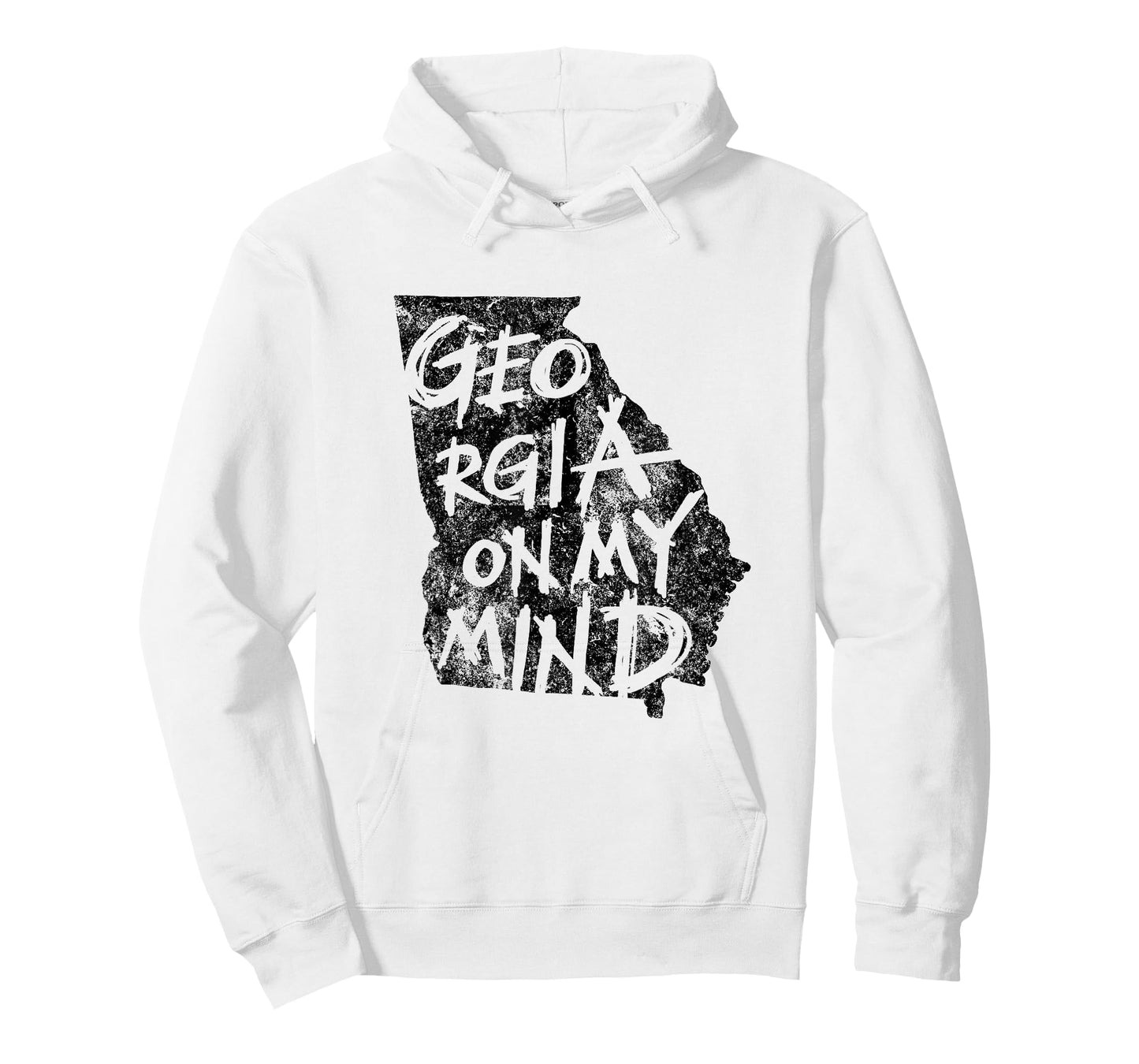 Georgia On My Mind Atlanta Peach State Art T Shirt T-Shirt