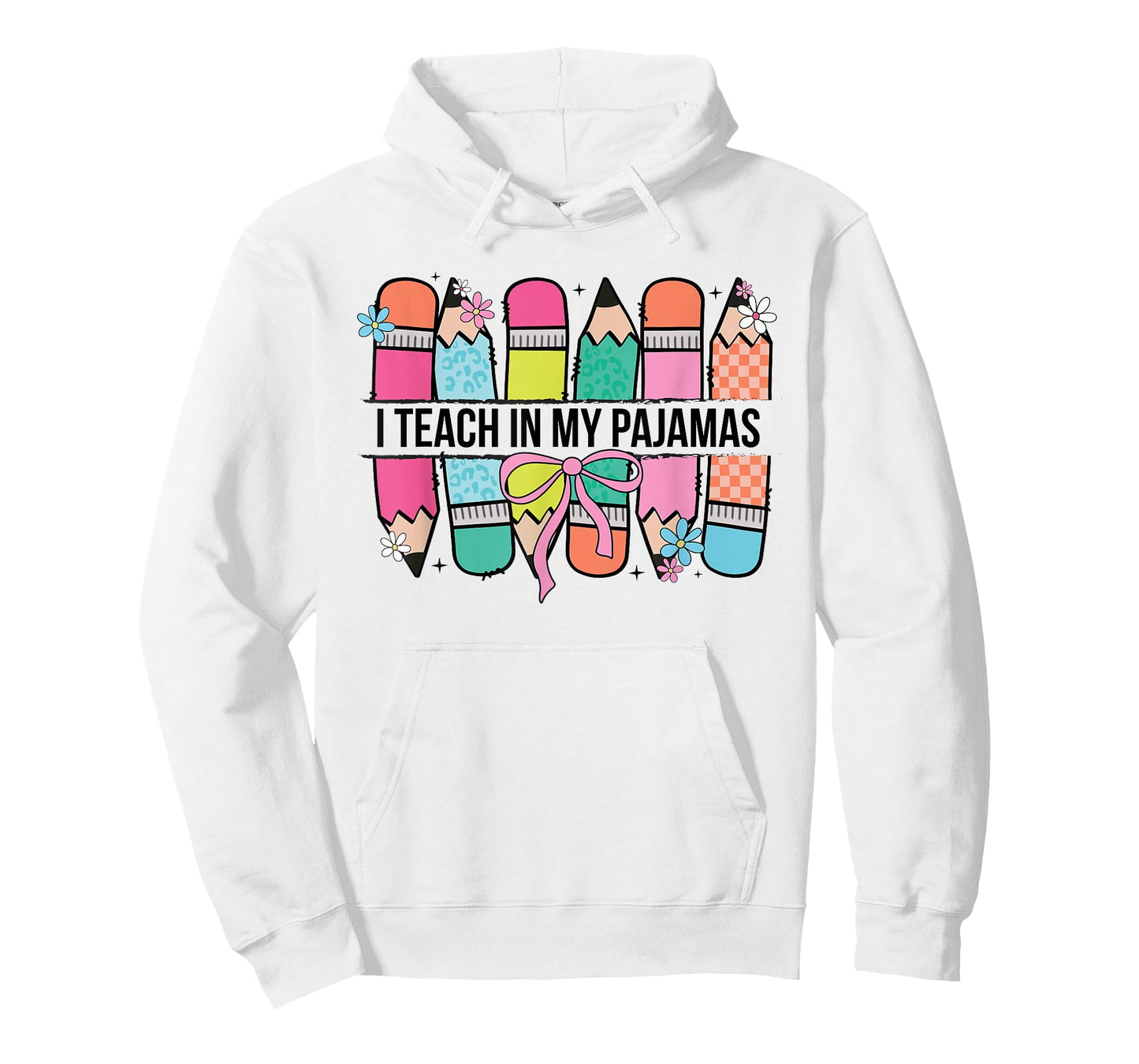I Teach in My Pajamas Homeschool Mama Homeschooling Mom T-Shirt