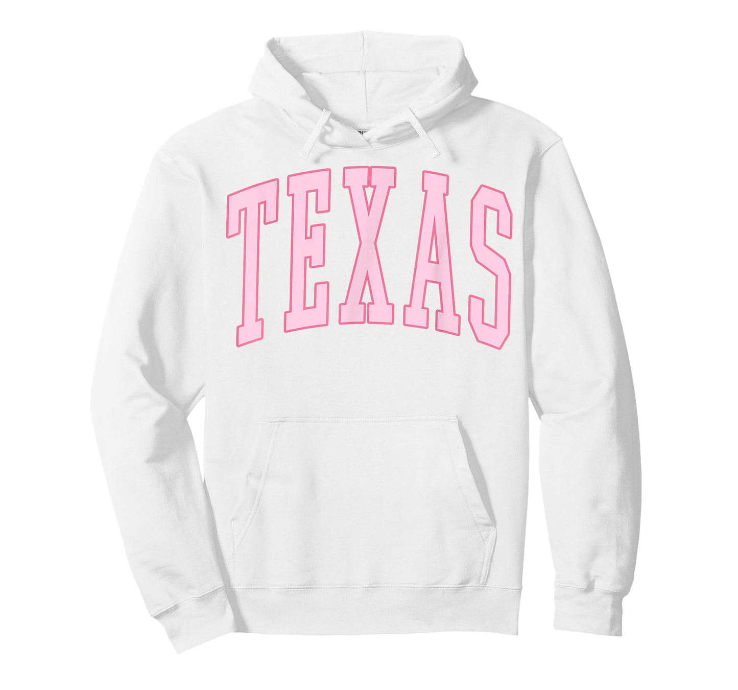 Texas Vintage Preppy Varsity Pink Sports T-Shirt