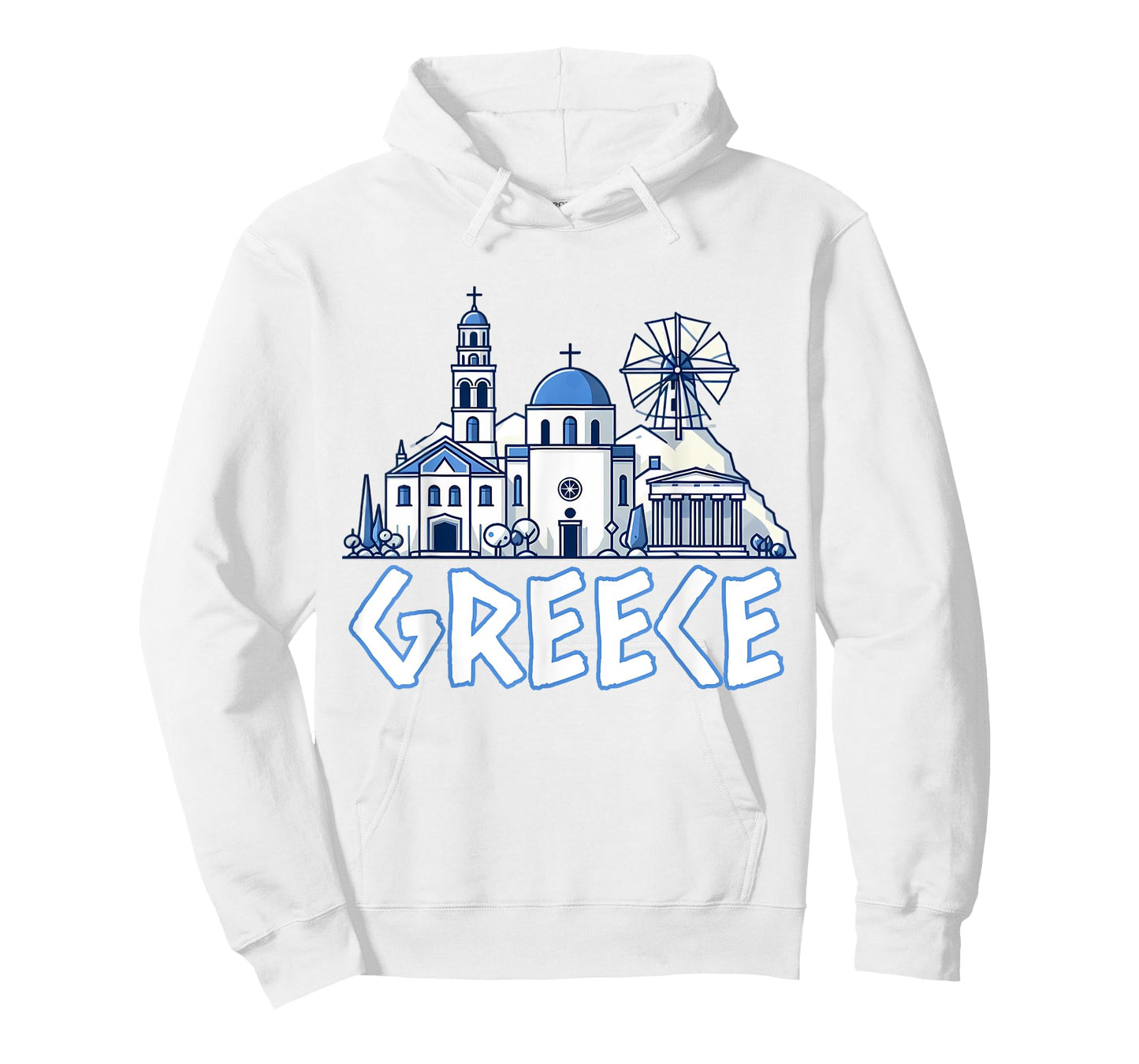Greece Greek Island Vacation Souvenir Santorini Myconos Kos T-Shirt