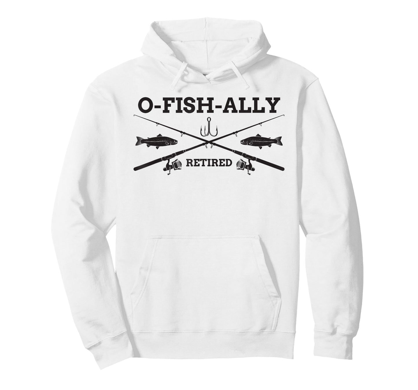 O-Fish-Ally Retired Retirement Fishing Gift T-Shirt
