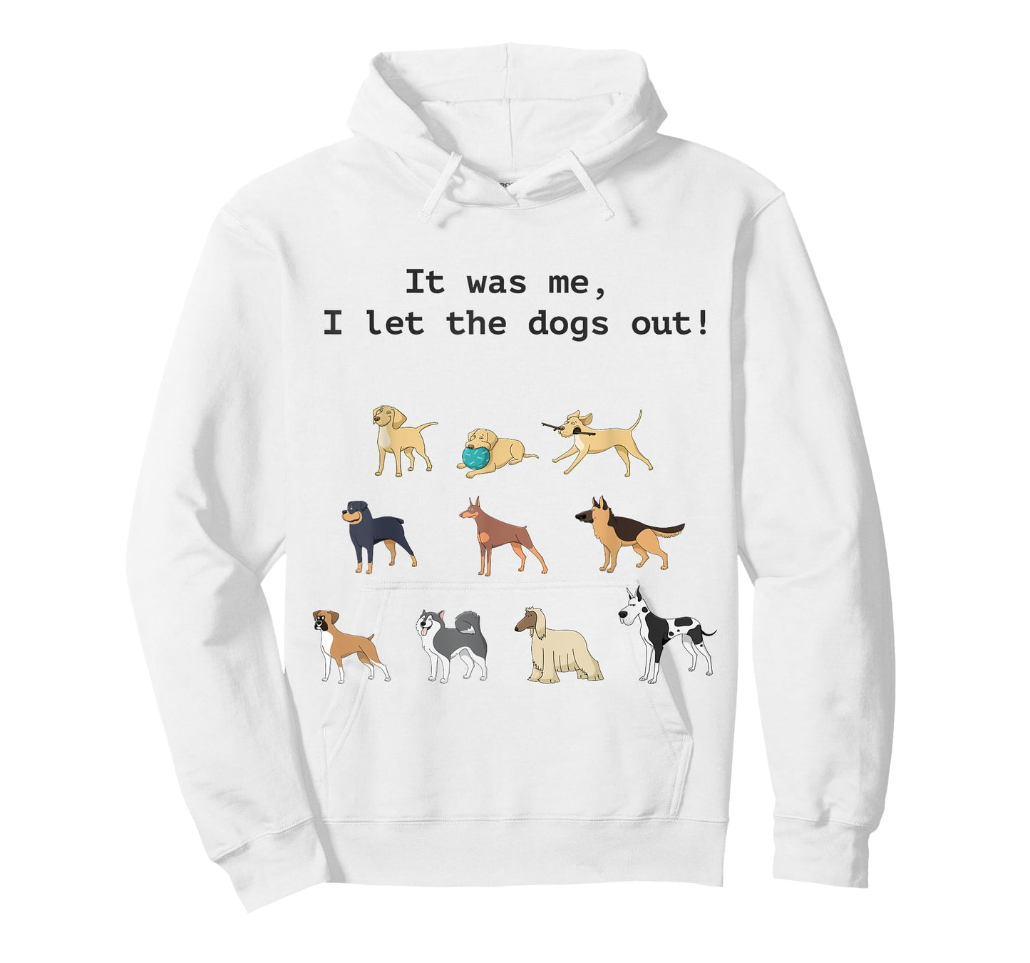 Funny T-Shirt Who Let the Dogs out T-Shirt