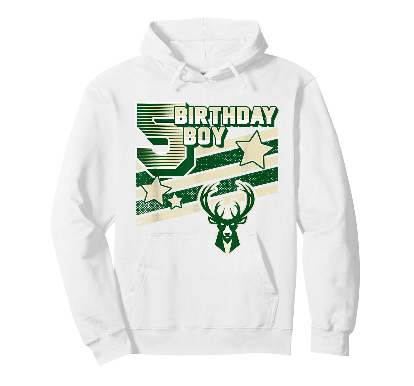 NBA Milwaukee Bucks 5th Birthday Boy T-Shirt