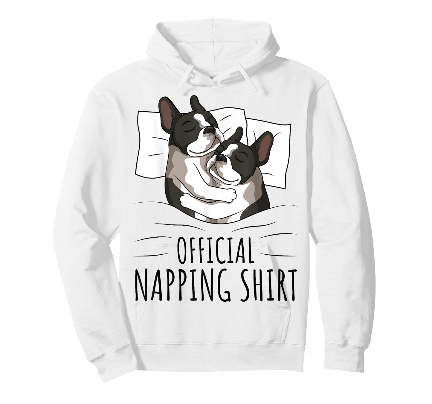 Sleeping Boston Terrier Dog Lover Official Napping T-Shirt for Men Women Kids
