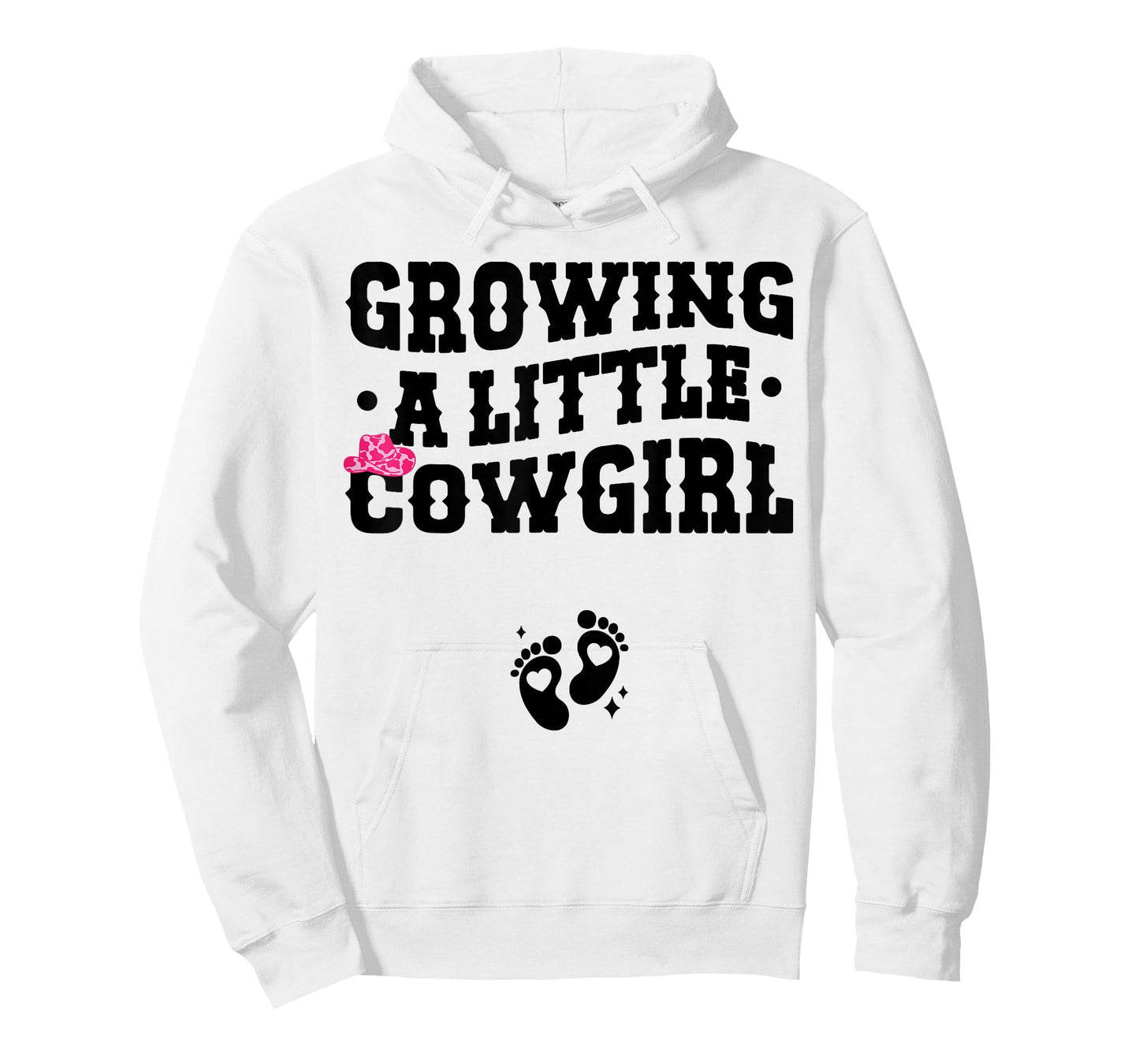 Growing a Little Cowgirl - Country Pregnancy Announcement T-Shirt
