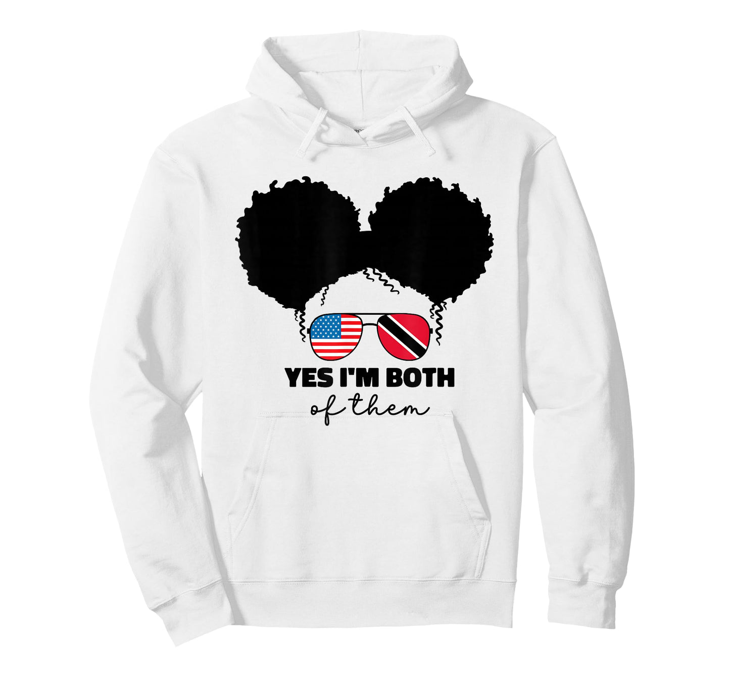 Half American And Trinidadian Usa Trinidad Tobago Kids Girls T-Shirt
