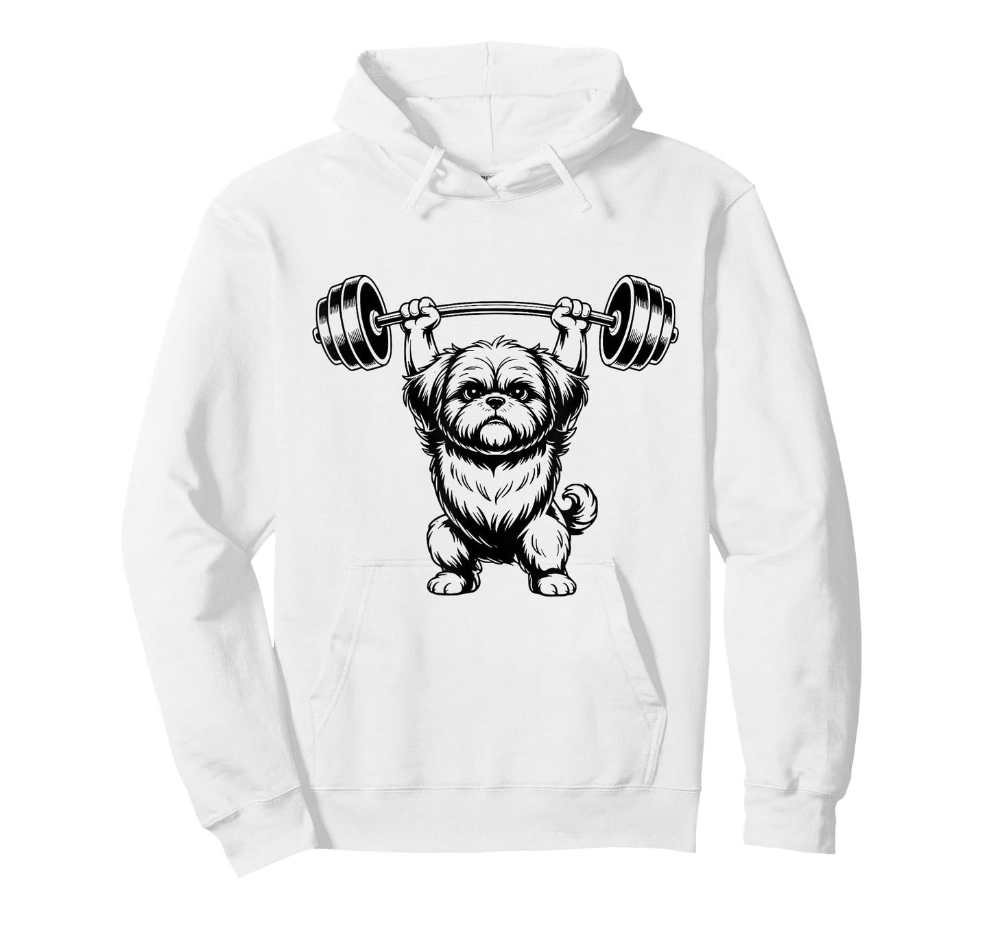 Shih Tzu Gym Funny Dog Dad Mom Graphic Shihtzu Owners T-Shirt