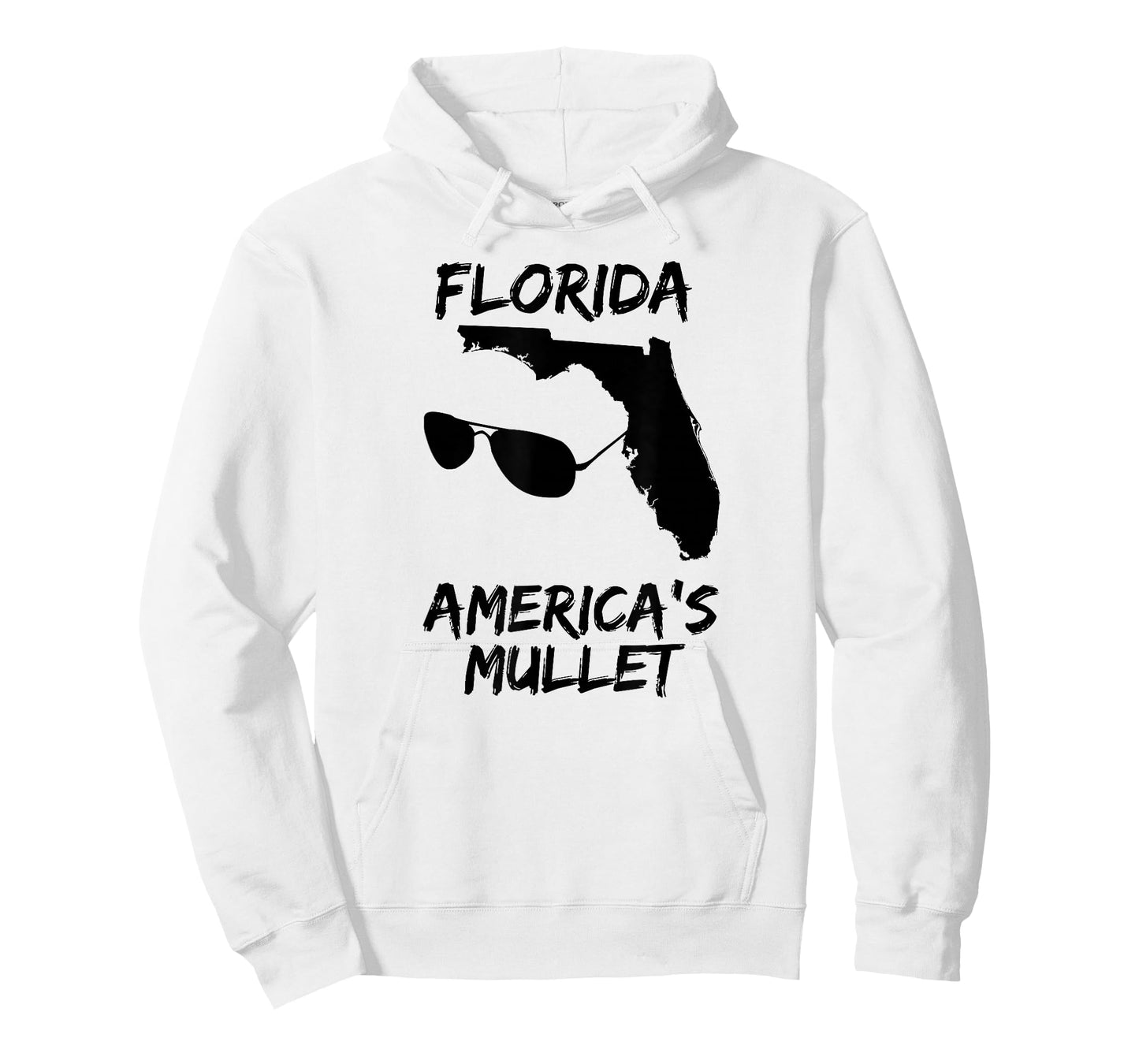 Florida America's Mullet Funny Patriotic American Funny Joke T-Shirt
