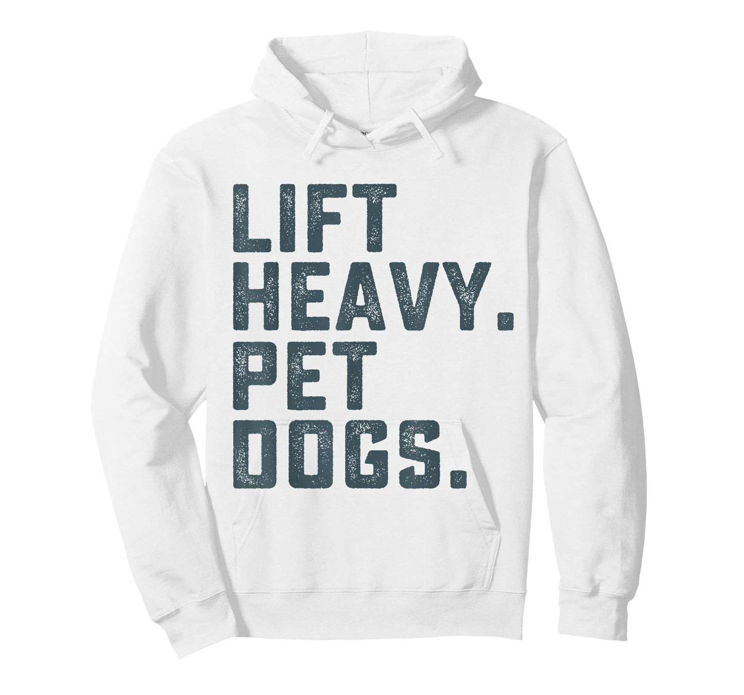 Lift Heavy Pet Dogs Funny Workout Fitness Gym Weightlifting T-Shirt