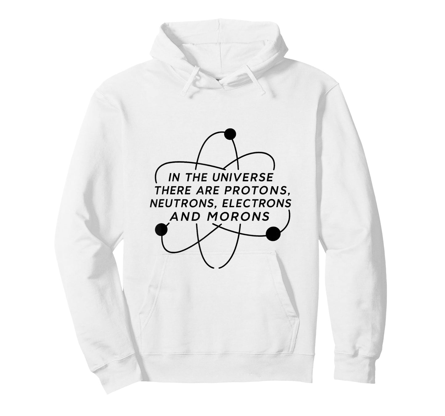 Funny Science T-Shirt Protons Neutrons Electrons and Morons T-Shirt