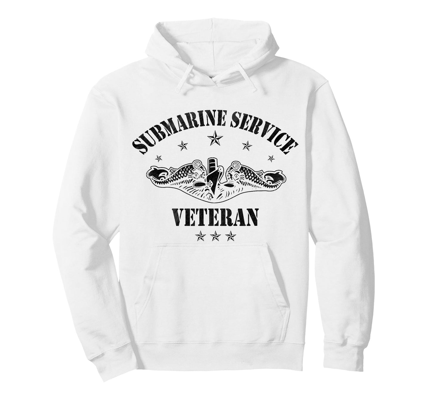 Submarine Service Veteran Submariner American Flag Vintage T-Shirt