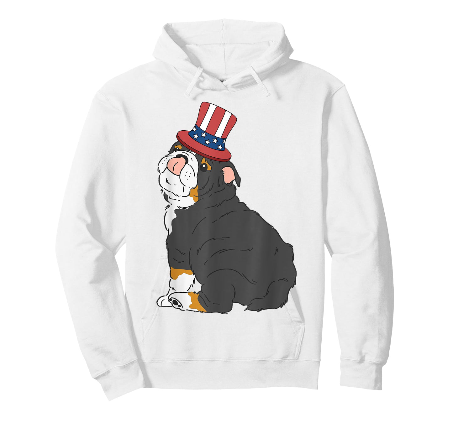 English Bulldog Dog 4th of July US American Flag Patriotic T-Shirt