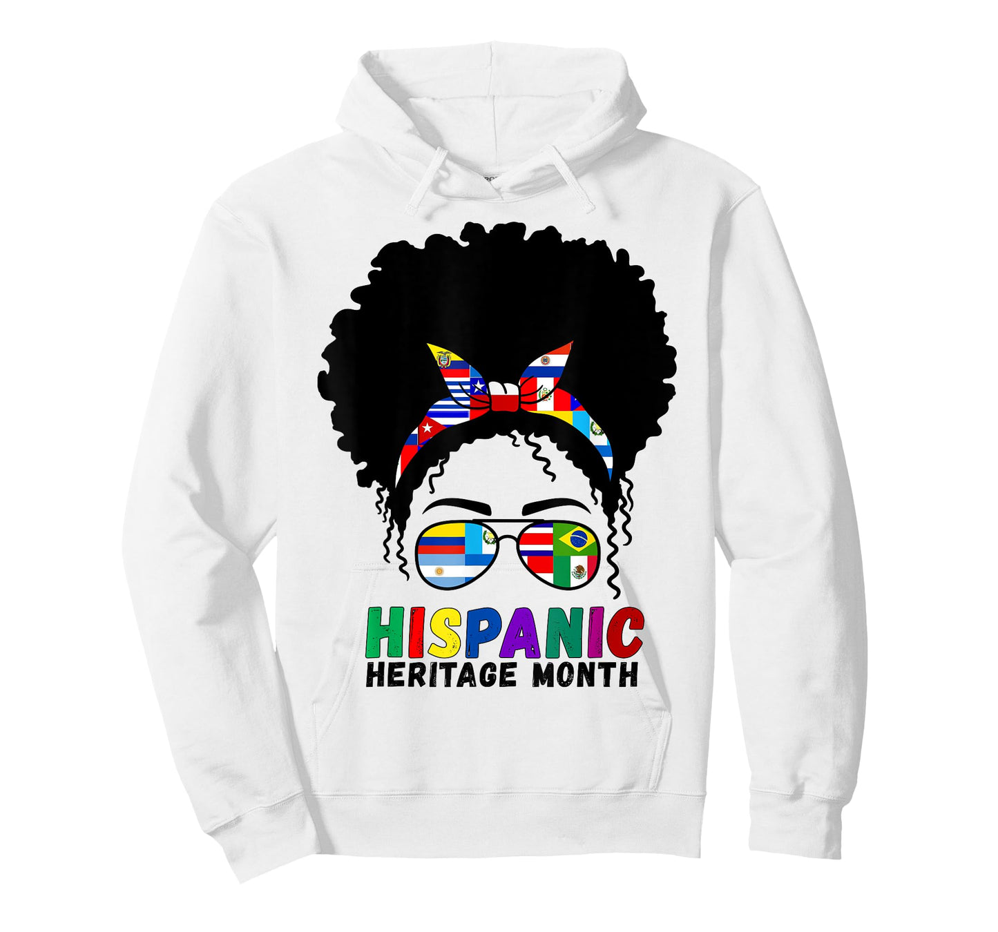 Hispanic Heritage Month Latino Country Flags Women T-Shirt