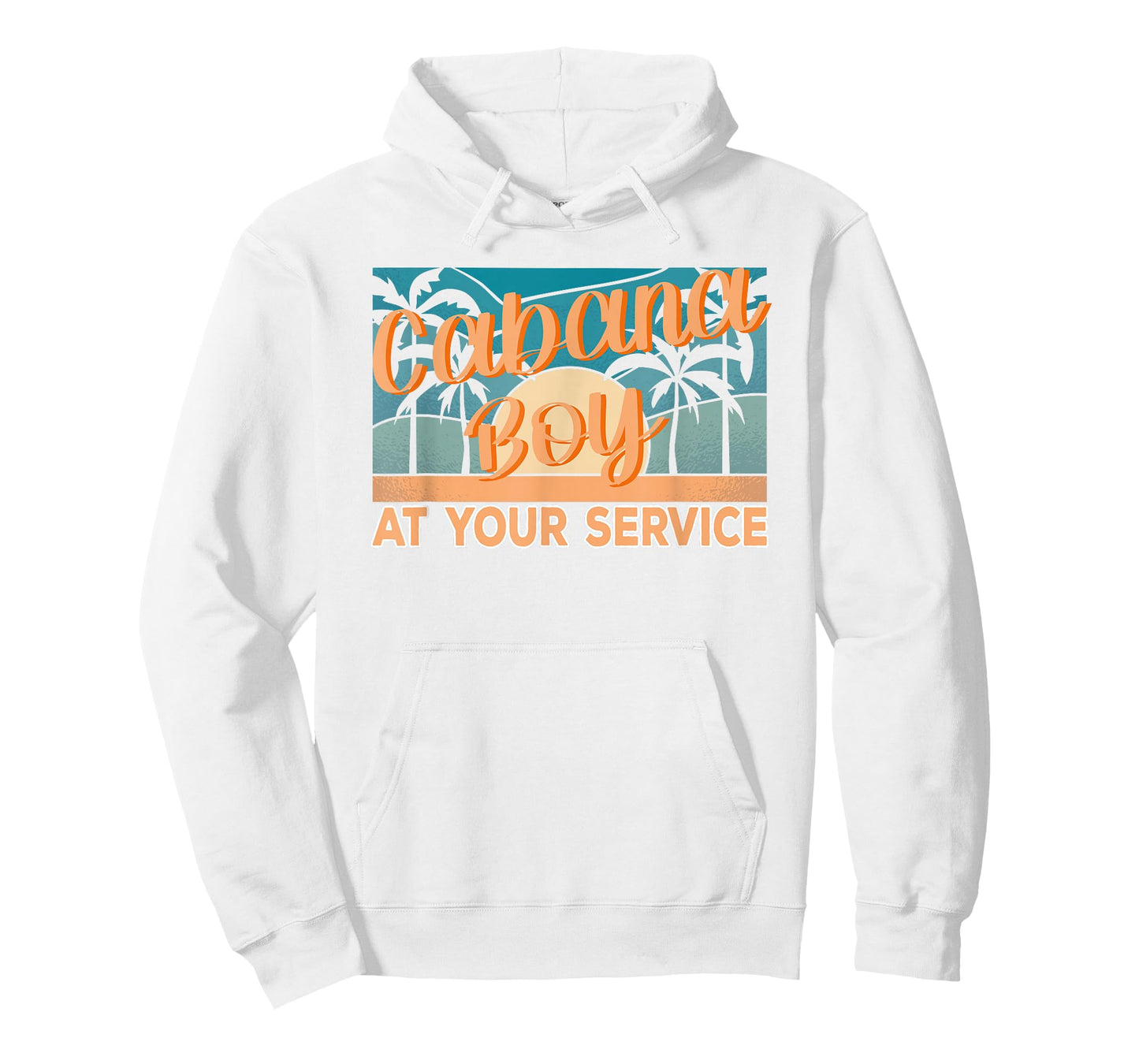 Cabana Boy at your service Pool Boy T-Shirt