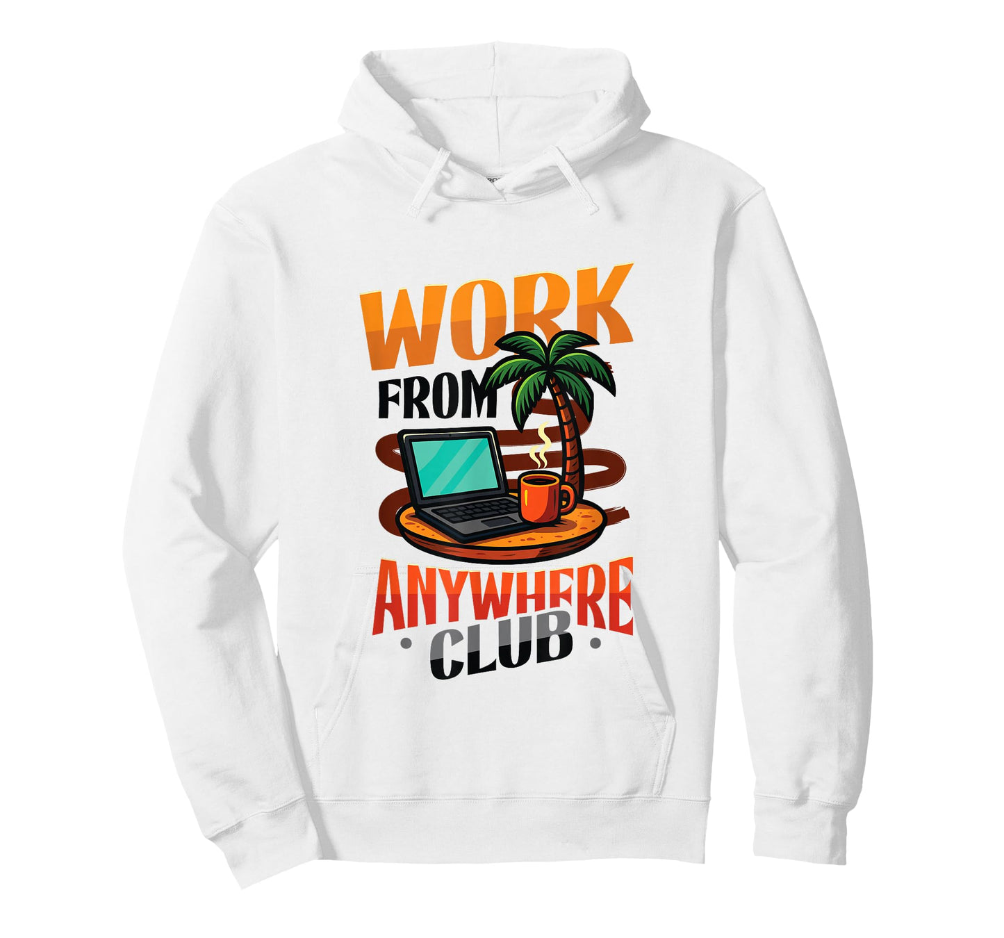 Work from Anywhere Club Remote Work T-Shirt