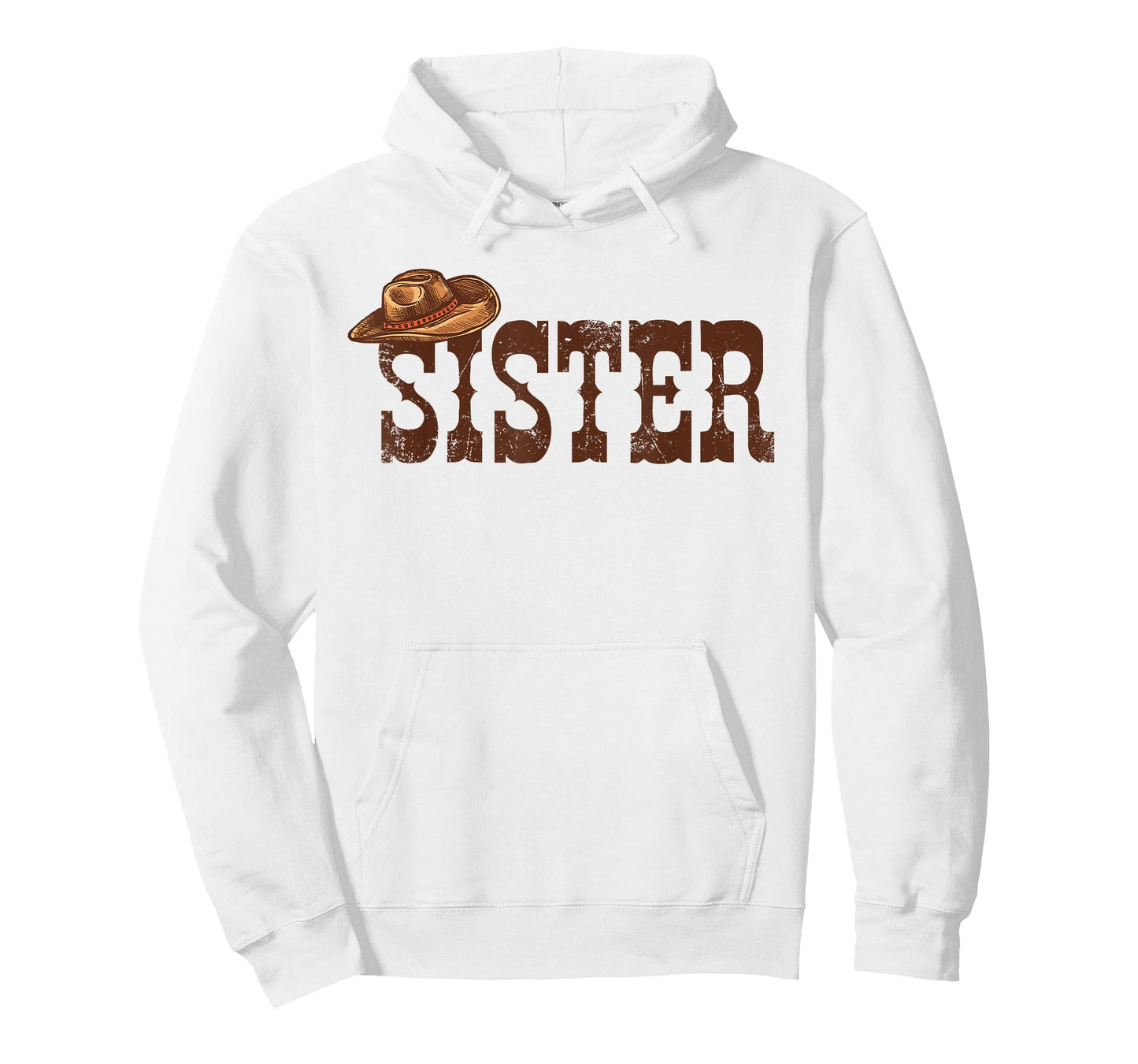 Sister Western Family Matching Birthday Cowboy Cowgirl T-Shirt
