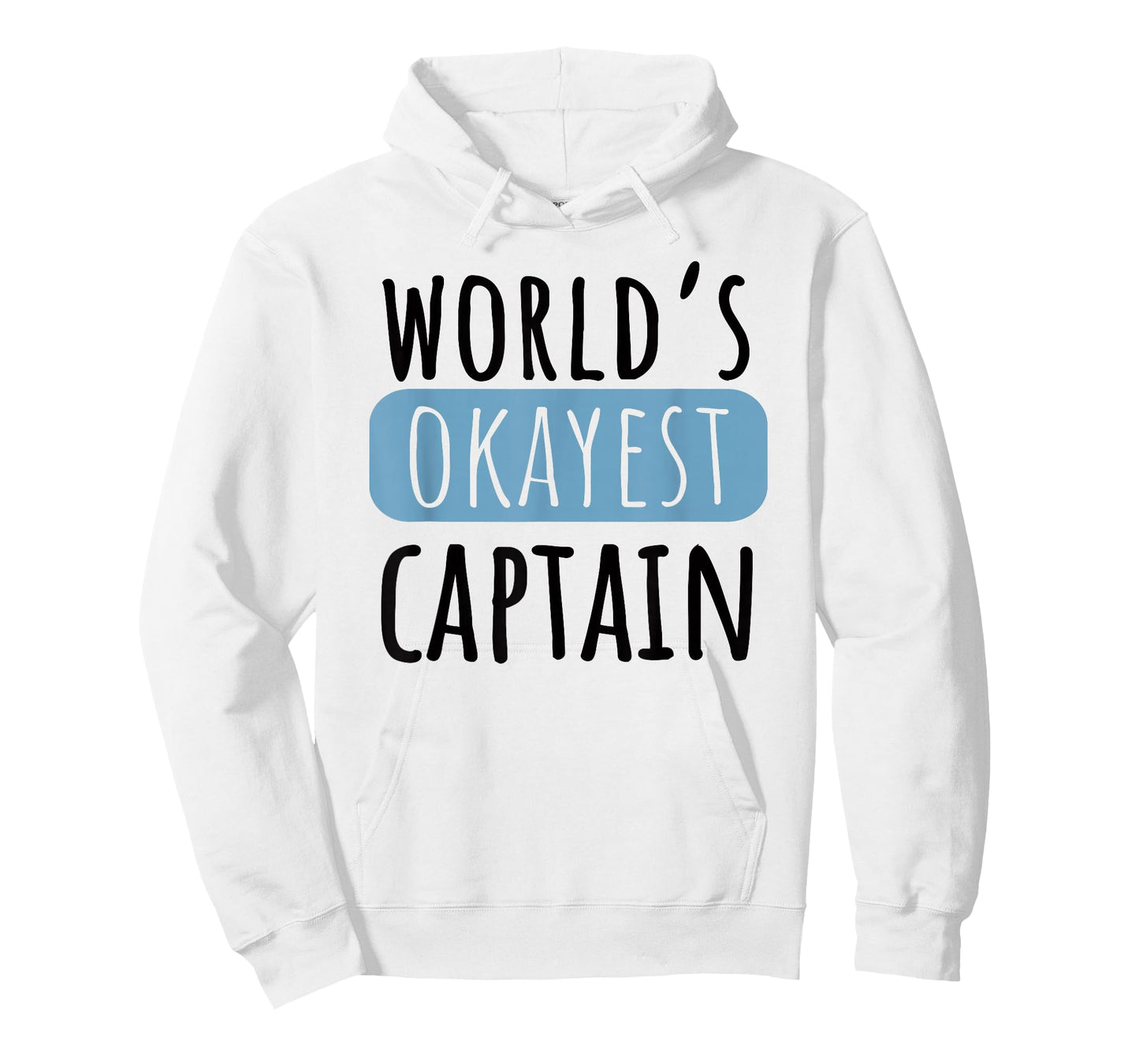 World's Okayest Captain Funny Boat Pilot T-Shirt