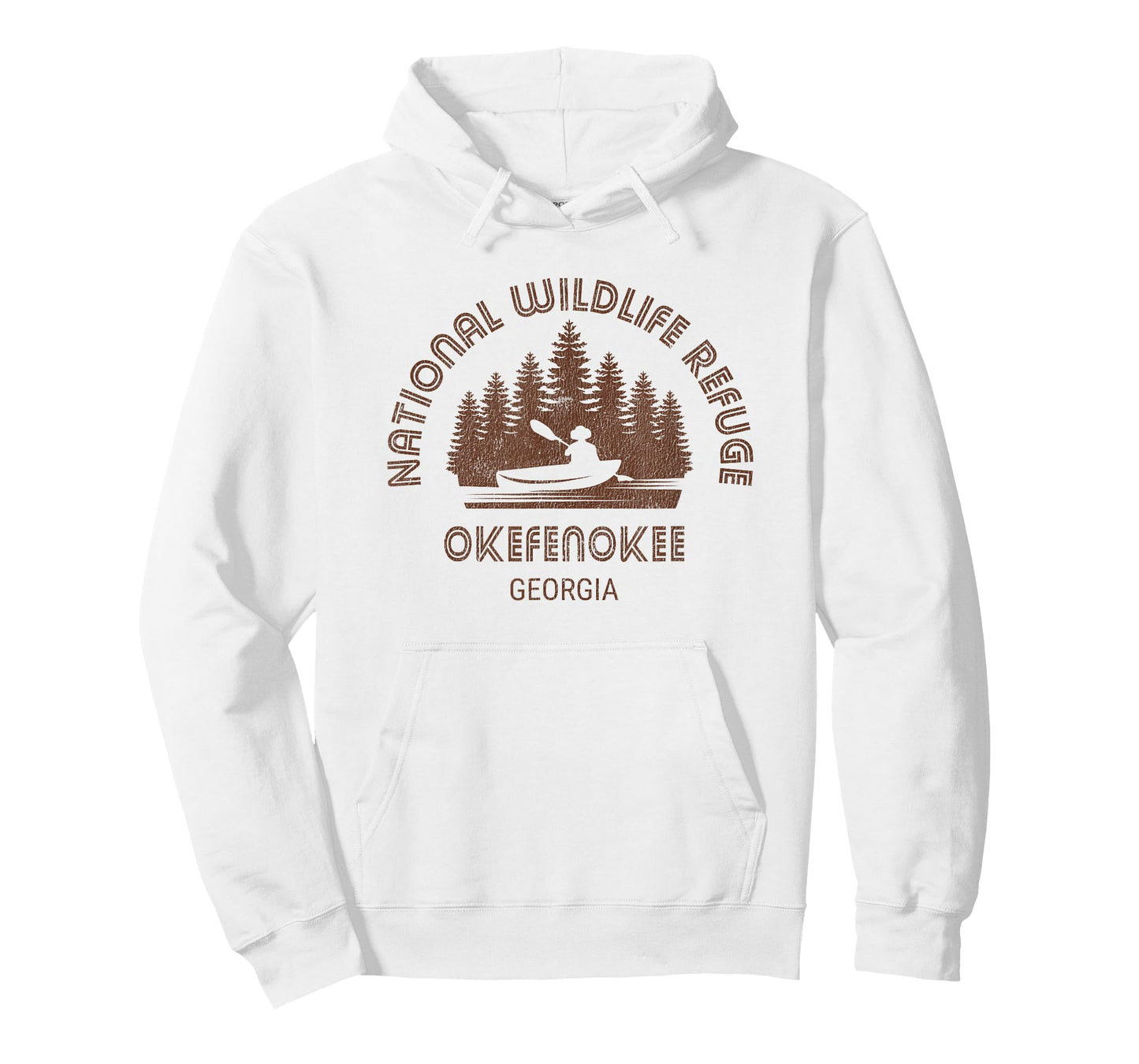 Okefenokee T-Shirt Georgia Wildlife Refuge Canoe Shirt T-Shirt