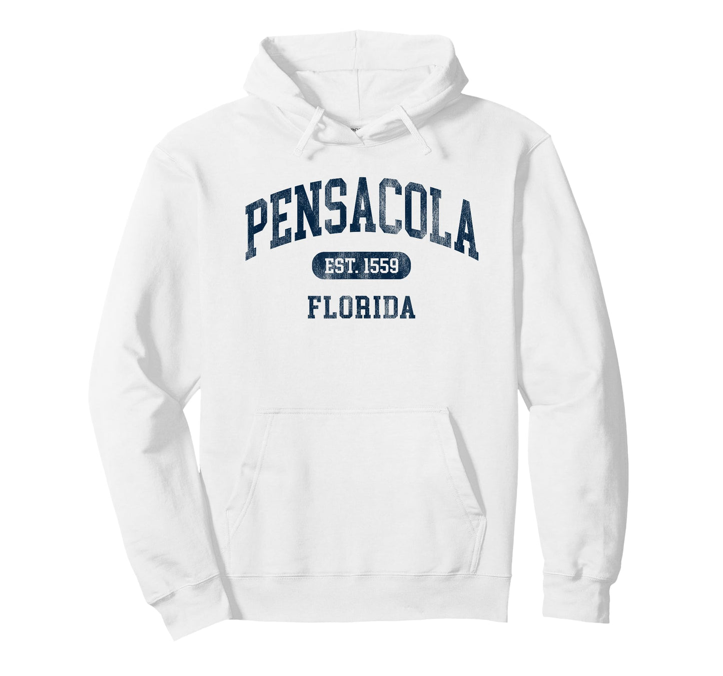 Vintage Pensacola FL Est 1559 Retro Preppy Throwback Mens T-Shirt