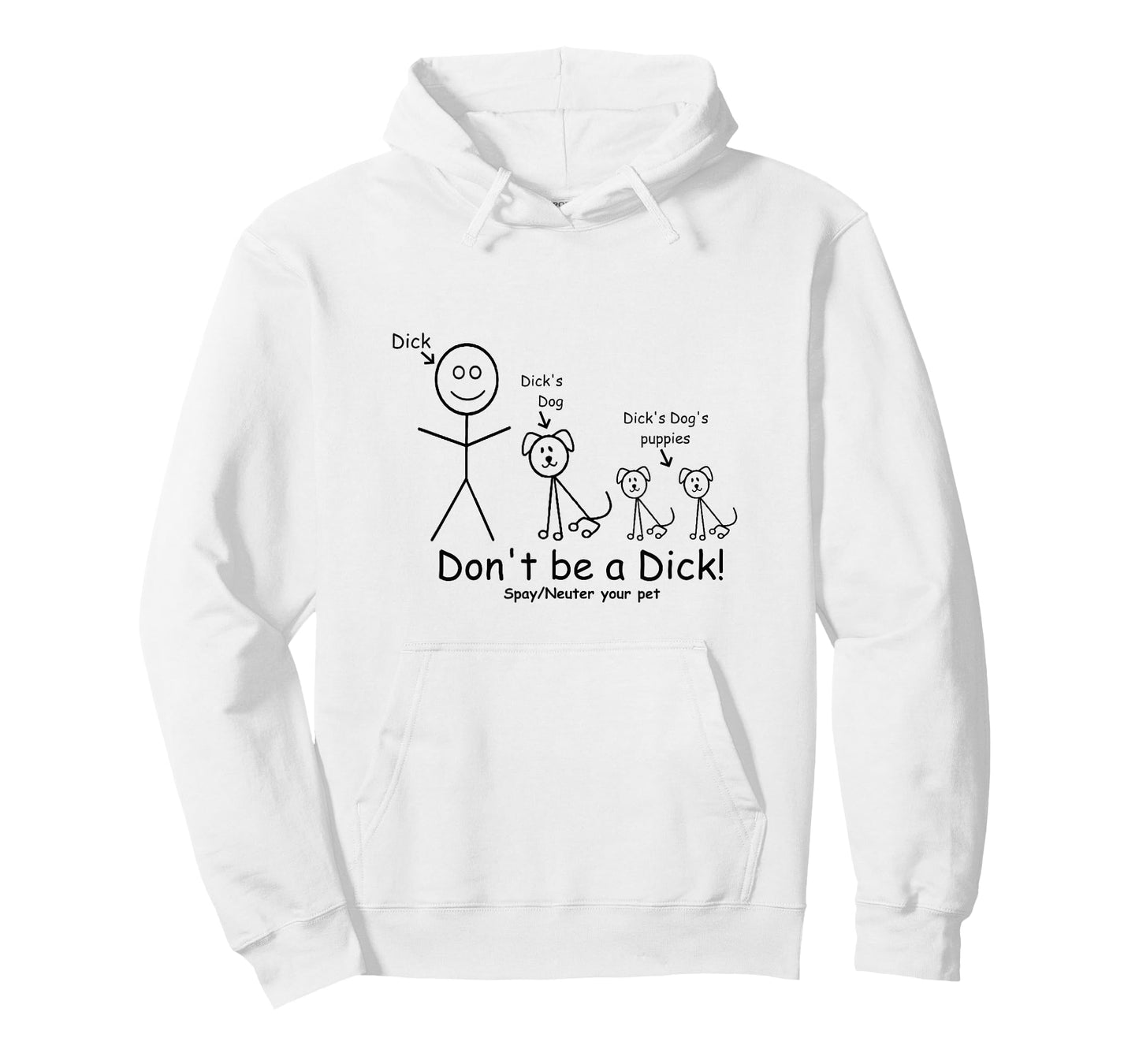 Don't be a Dick Spay Neuter your Pet Animal lover Advocate T-Shirt