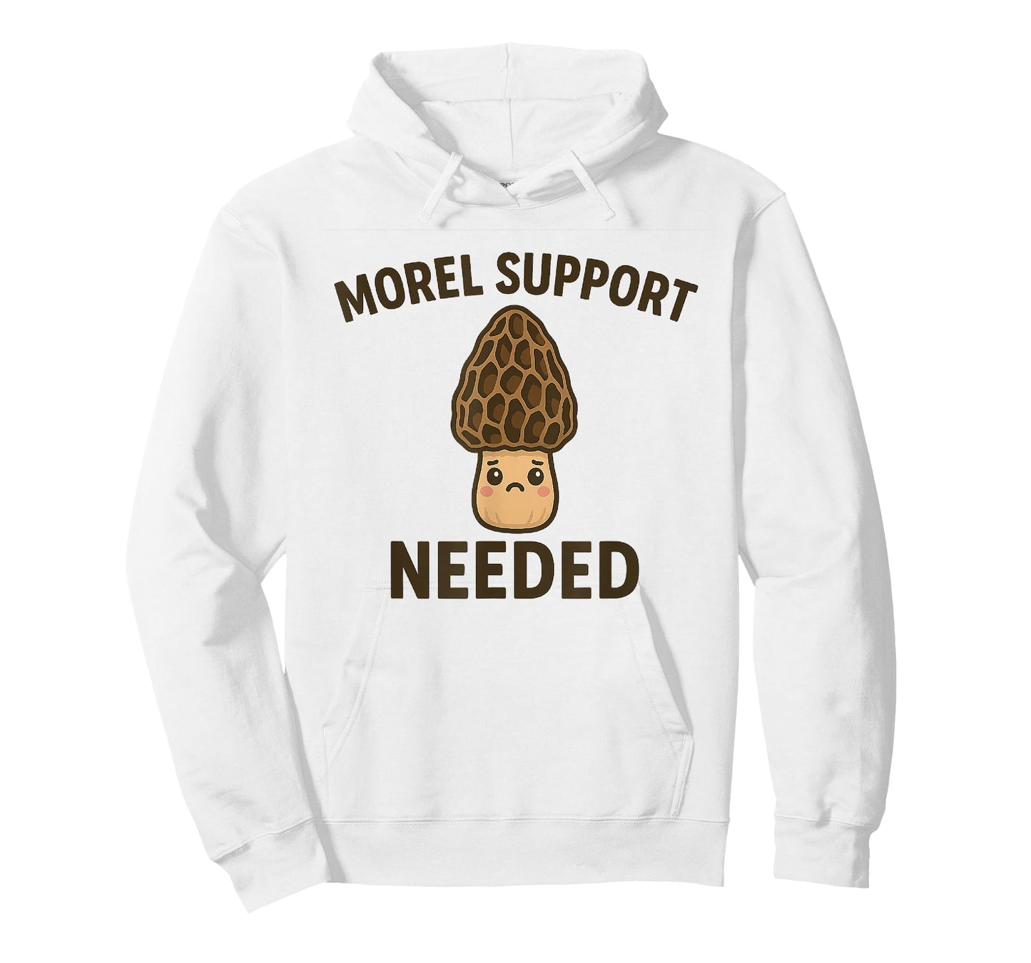 Morel Support Needed Funny Mushroom Pun T-Shirt