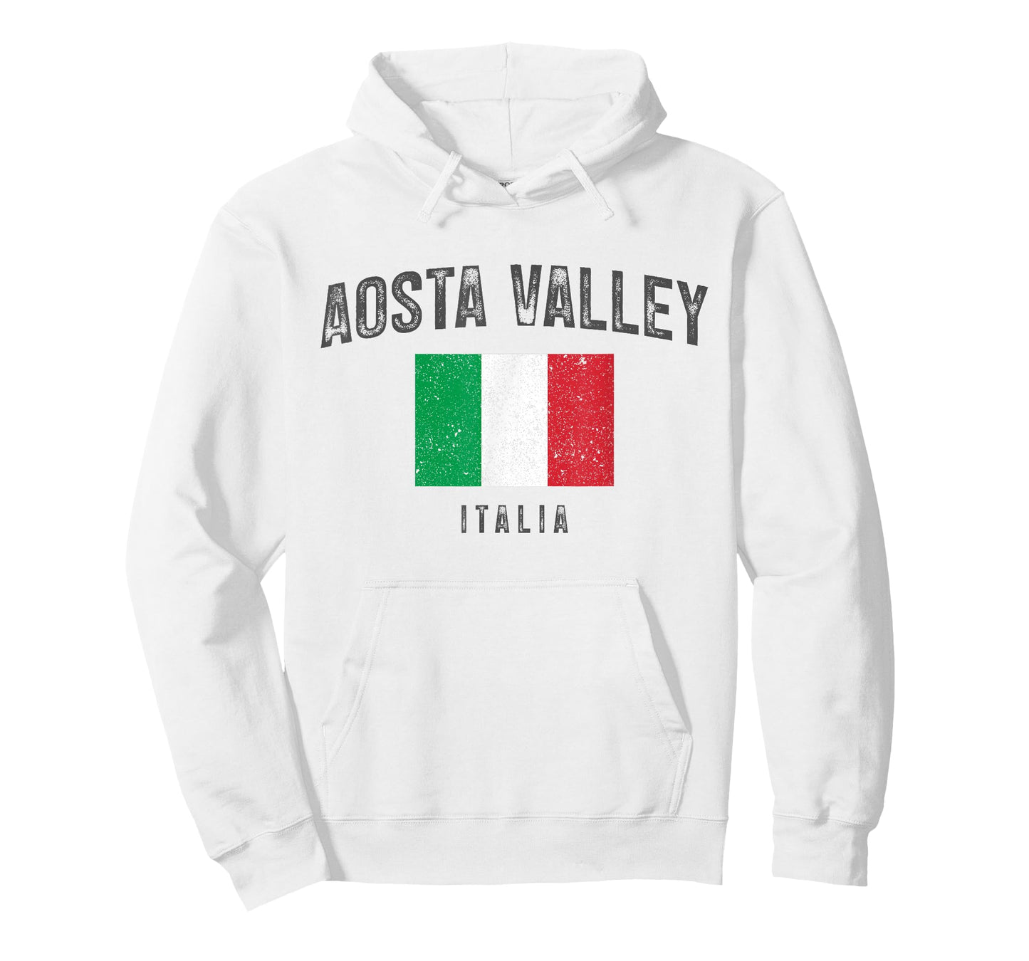 Aosta Valley Region Italy Italia Flag Italian Home Root T-Shirt
