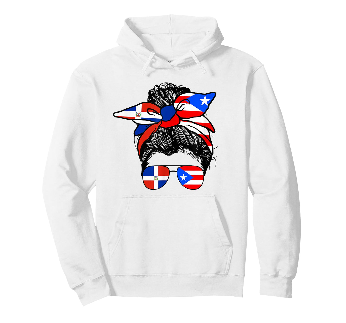 Half Dominican And Puerto Rican Rico Flag DominiRican Girl T-Shirt