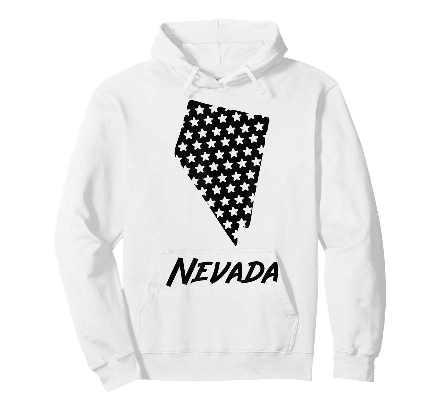 Nevada USA State Outline Stars Vintage Retro Design T-Shirt