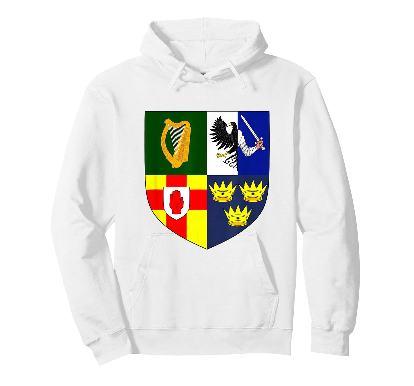 Ireland Provinces Coat of Arms Irish Emblem T-Shirt