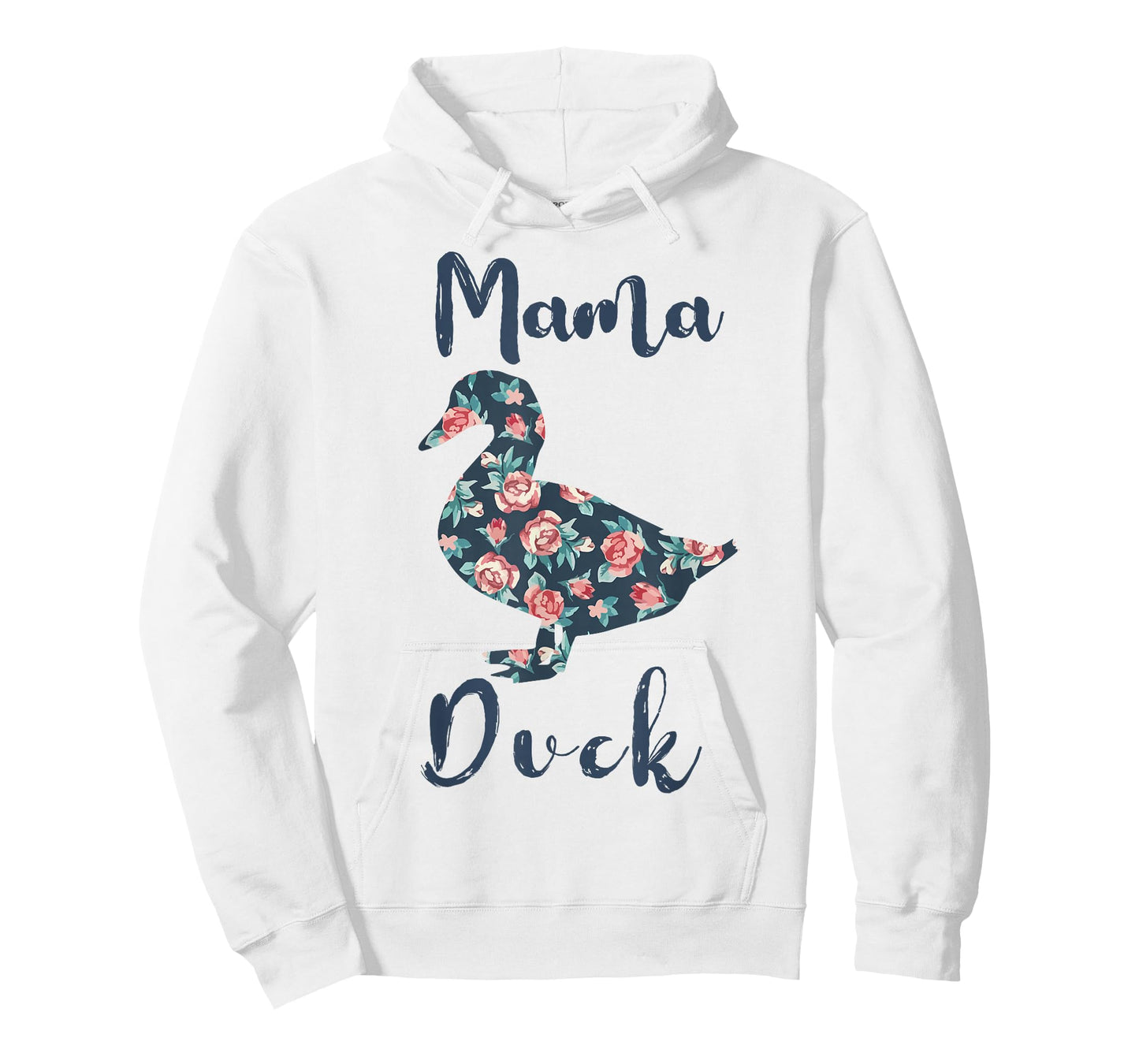 Mama Duck-Shirt Women Farm Mom Funny Mother Day Gift T-Shirt