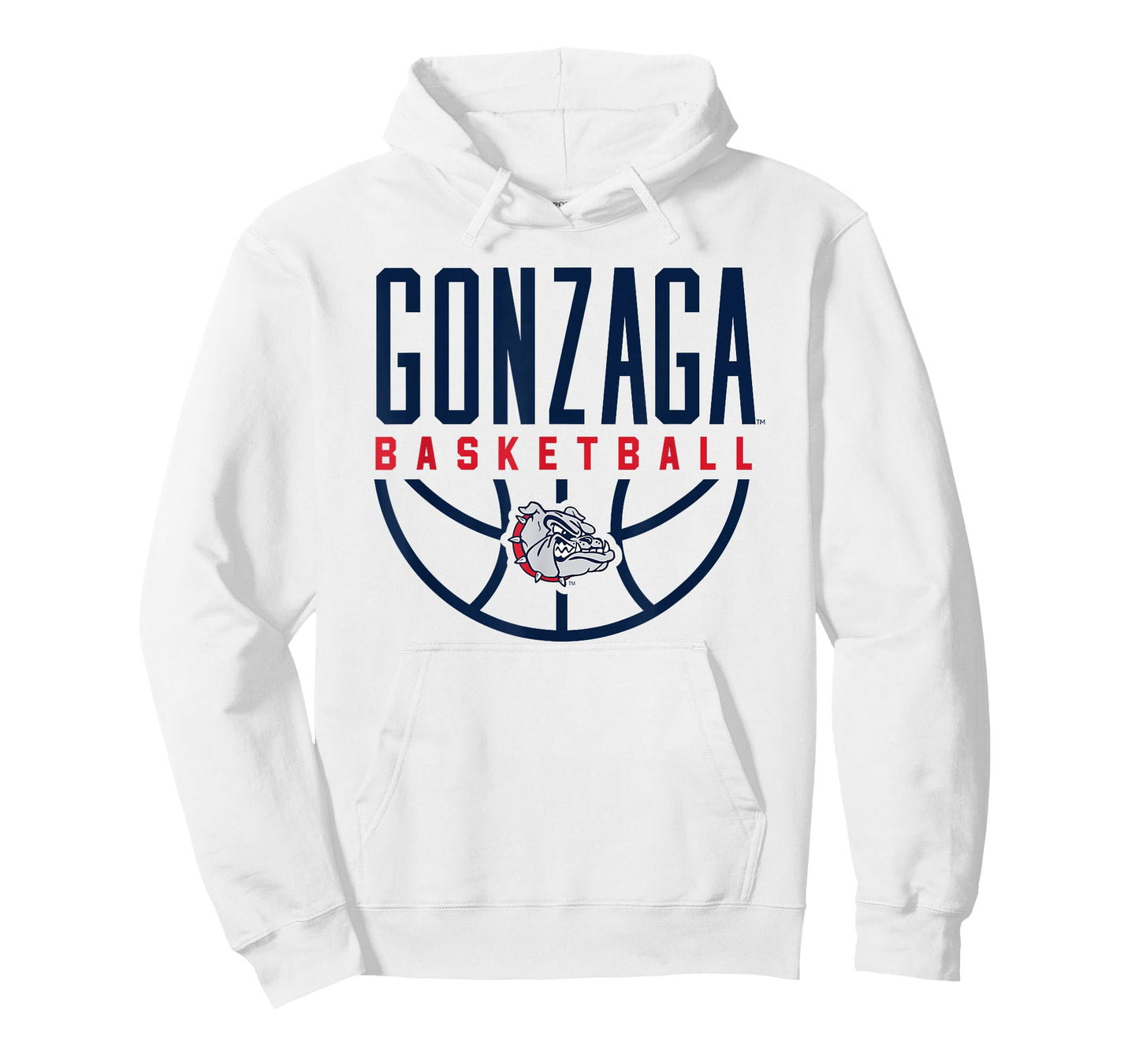 Gonzaga University Bulldogs Basketball Arch T-Shirt