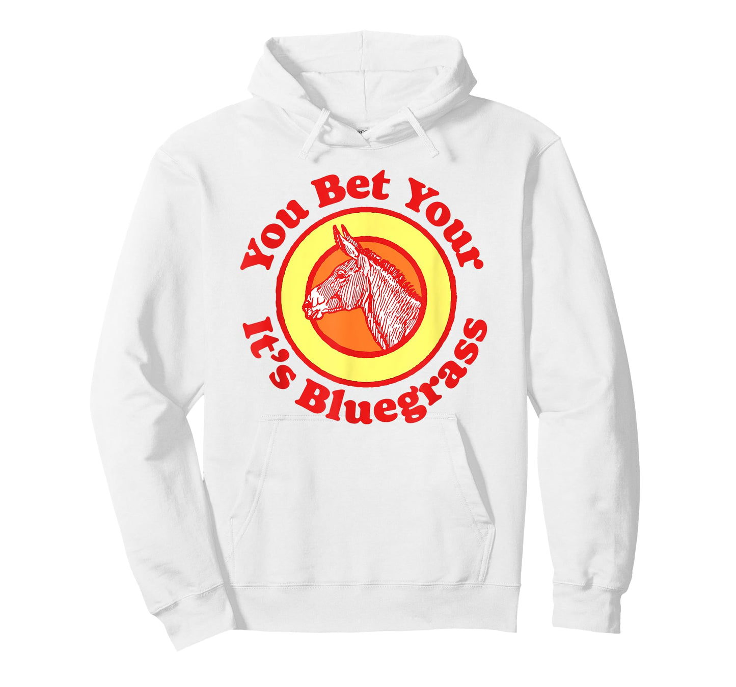 You Bet Your Ass It's Bluegrass Music Vintage Funny Donkey T-Shirt