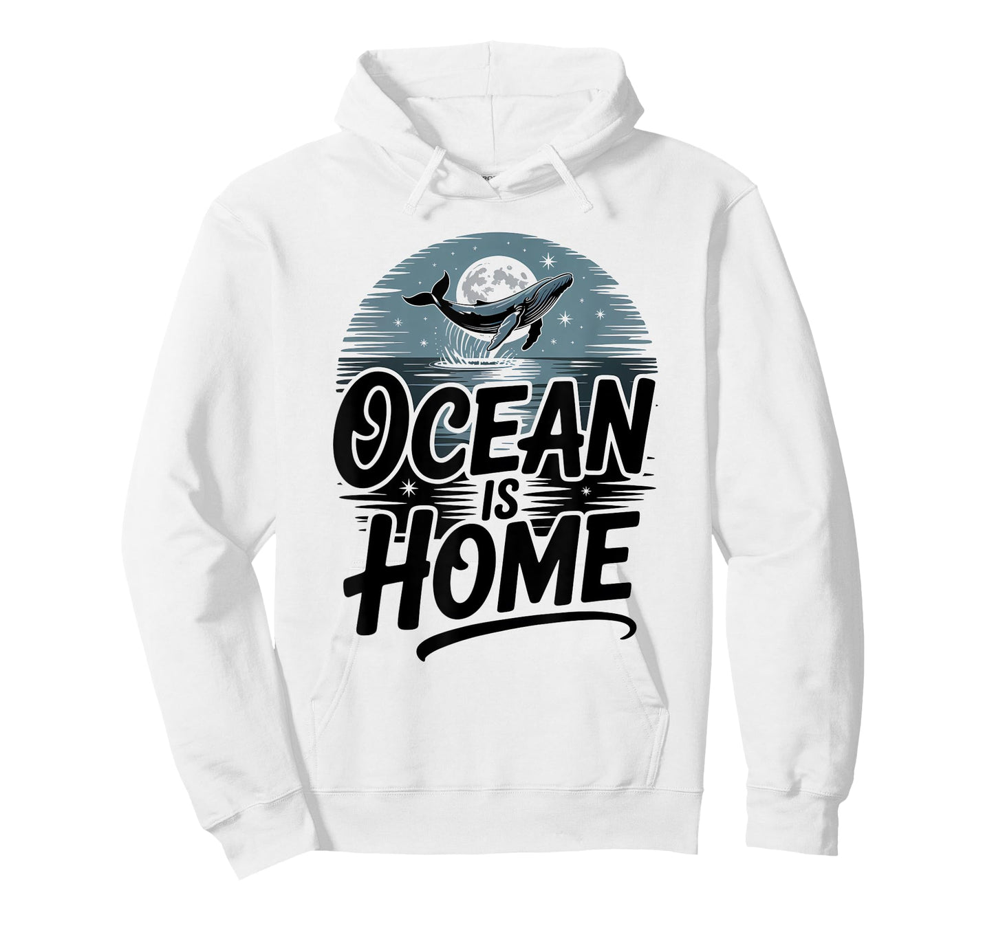 Ocean is Home Whale Lover T-Shirt
